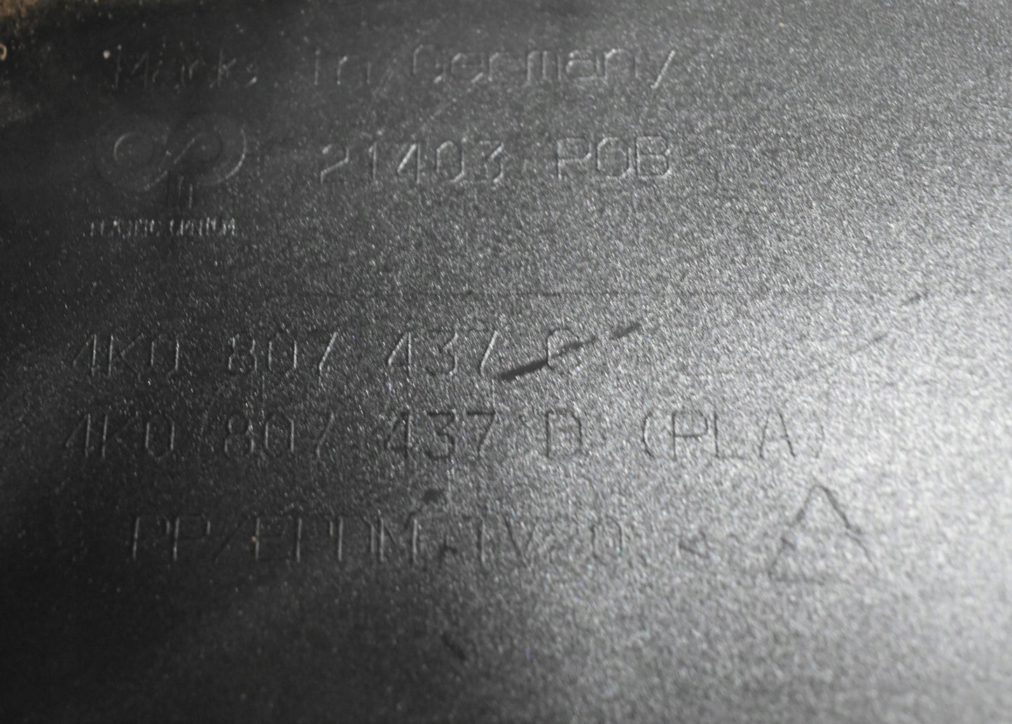 AUDI A6 C8 4K S LINE Original Front Bumper