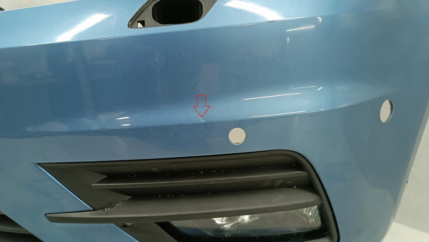 Front Bumper for VW Caddy 2K5 III Second Facelift 2015-2020 / With Fog Lights / With Brackets