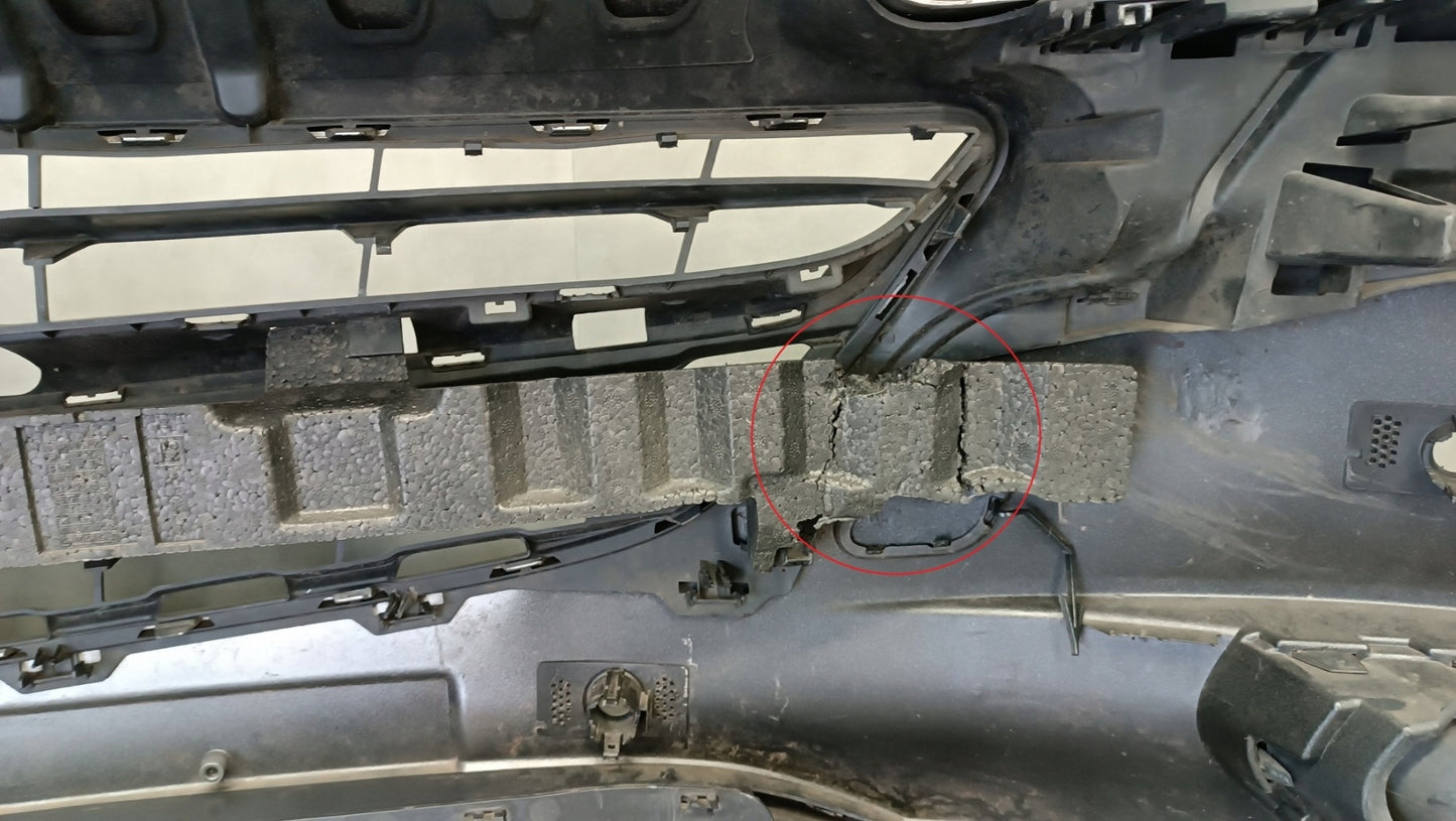 Front Bumper Opel Corsa E 2014-2020 + Fog Lights + Absorber