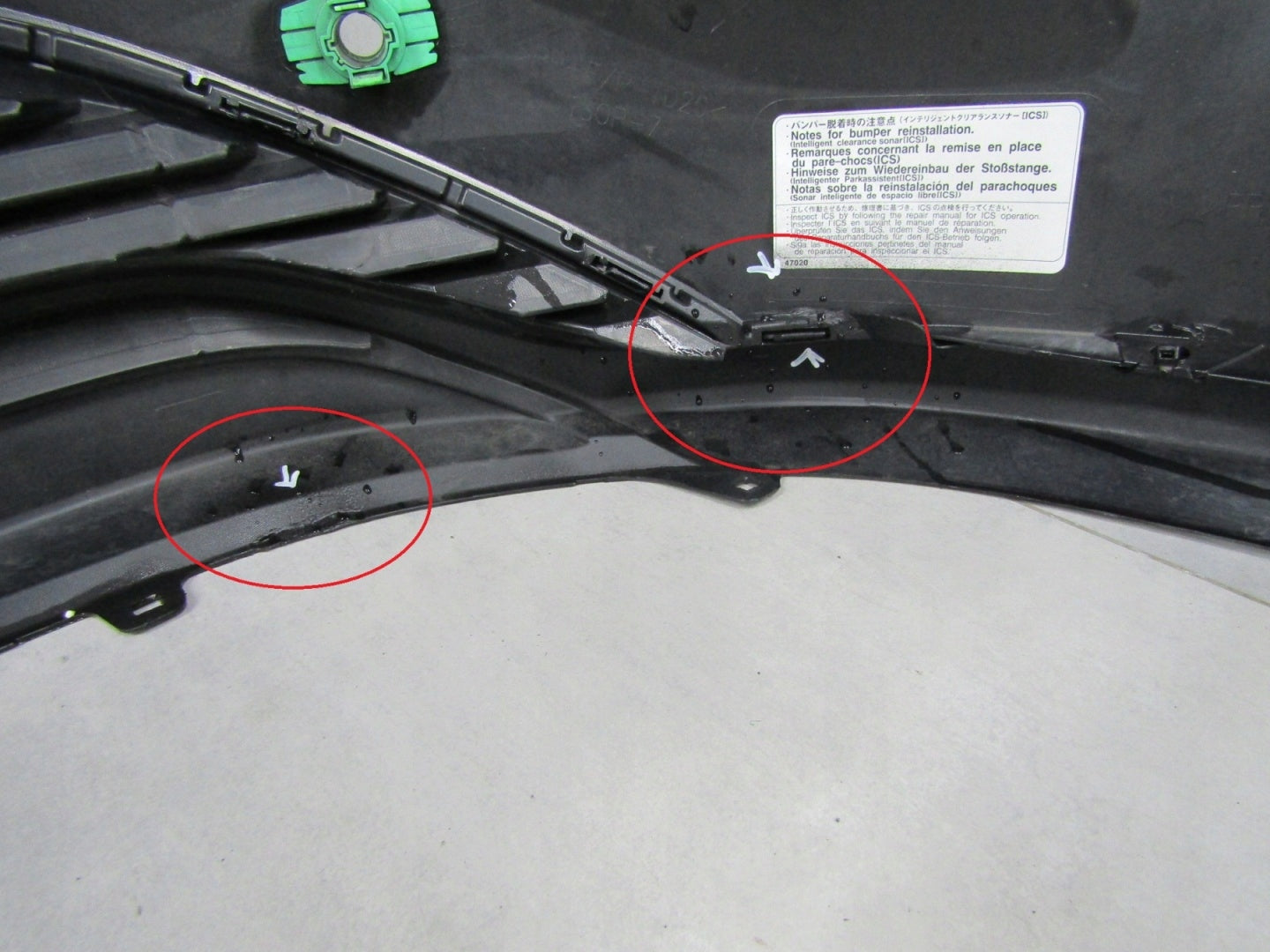 Front Bumper TOYOTA Highlander IV 19-22