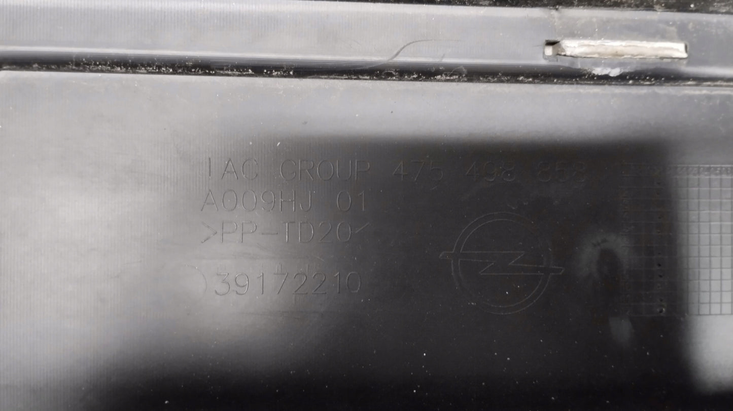 Front Bumper for Opel Crossland Facelift 2020-