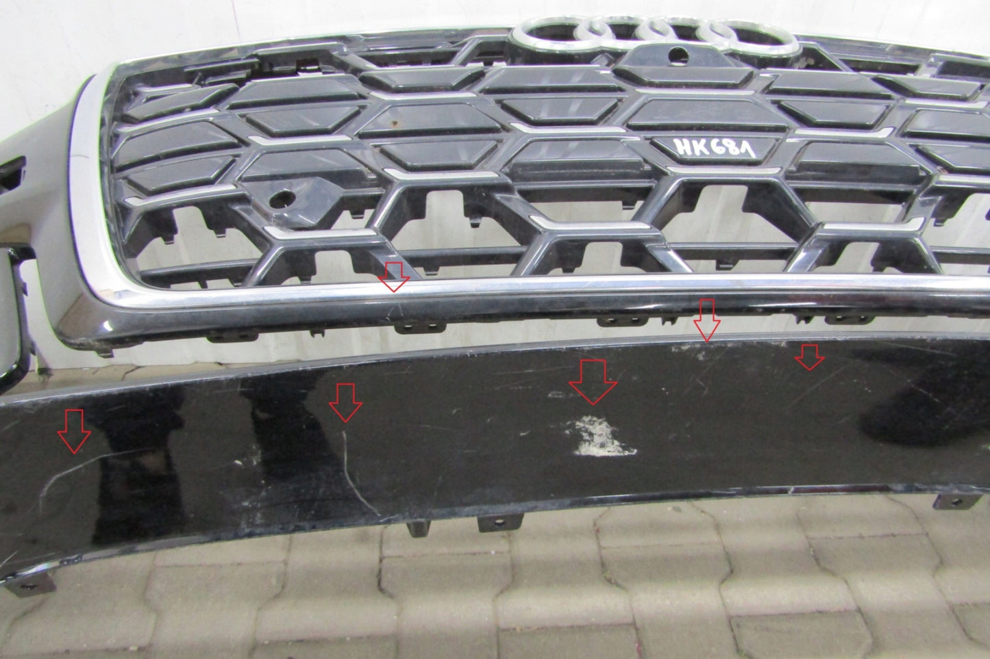 Front Bumper for Audi A6 C8 4K0 S-line Facelift 2023-