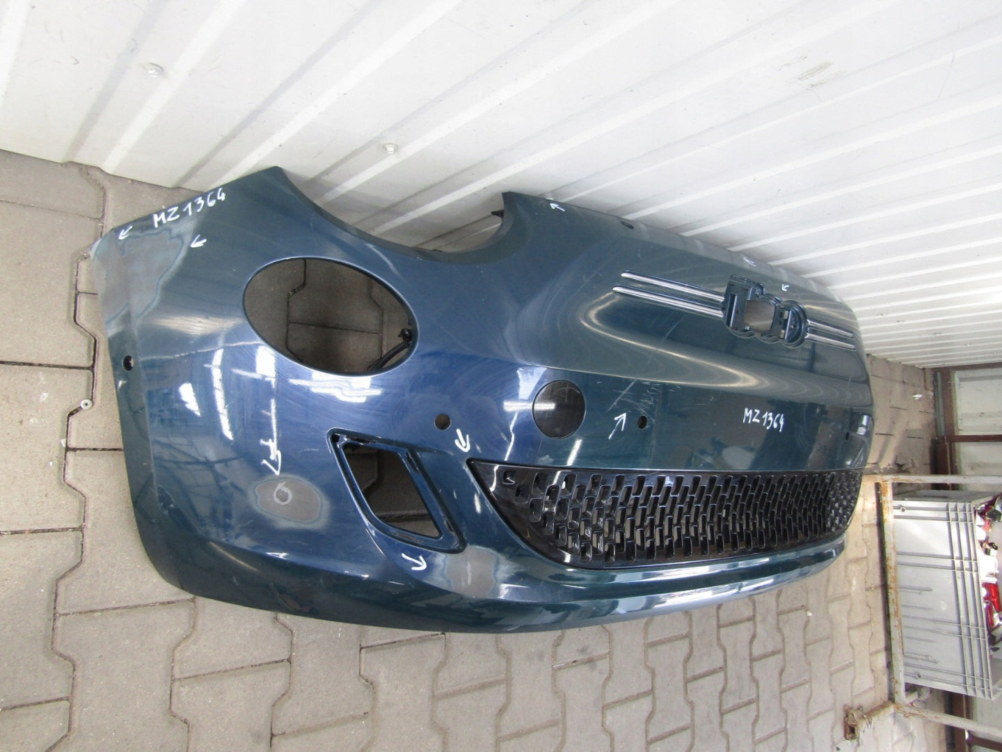 Front Bumper FIAT 500E 500 E II 2 2020-