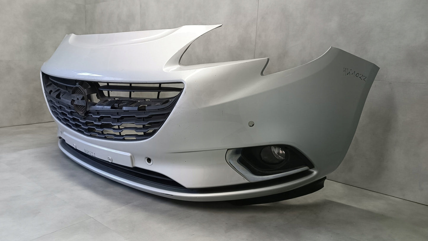 Front Bumper Opel Corsa E 2014-2020 + Fog Lights + Absorber
