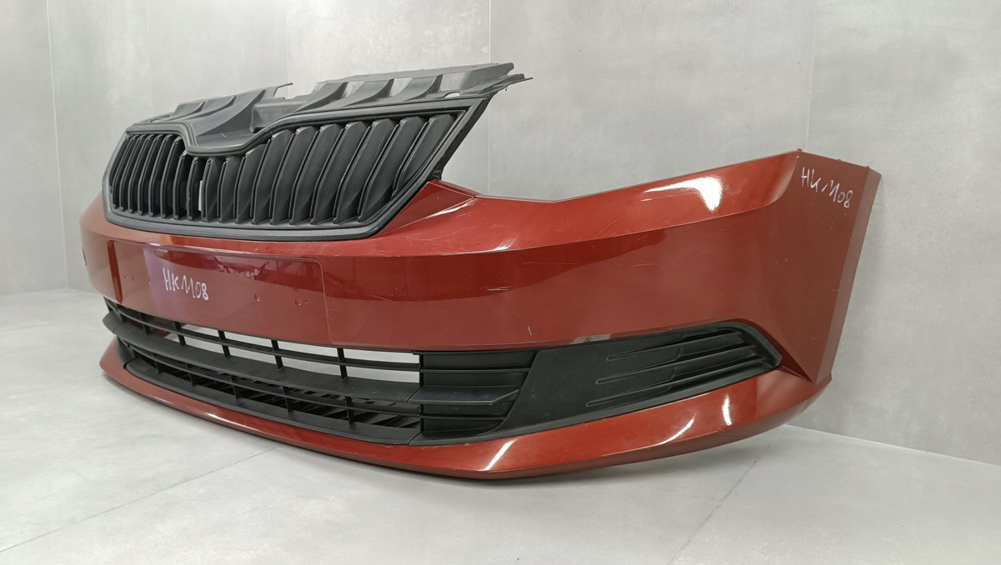 Front Bumper Skoda Fabia 3 III 6V0 14-18 / + Cover