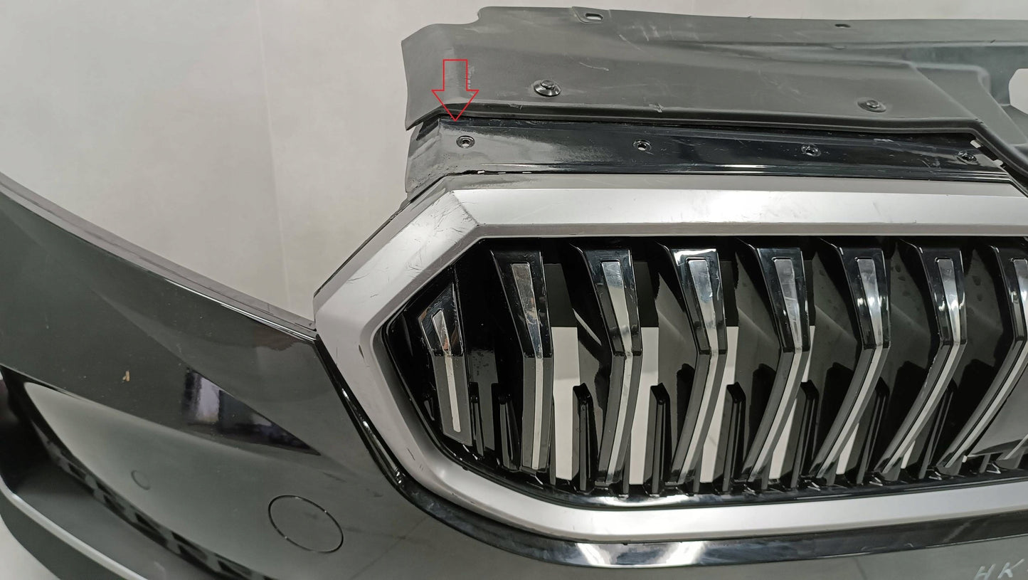 Front Bumper for Skoda Superb 4 IV 23- / with 4 PDC + Wiring Harness