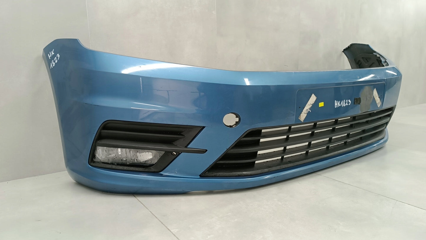 Front Bumper for VW Caddy 2K5 III Second Facelift 2015-2020 / with Fog Lights + Mounting Clips