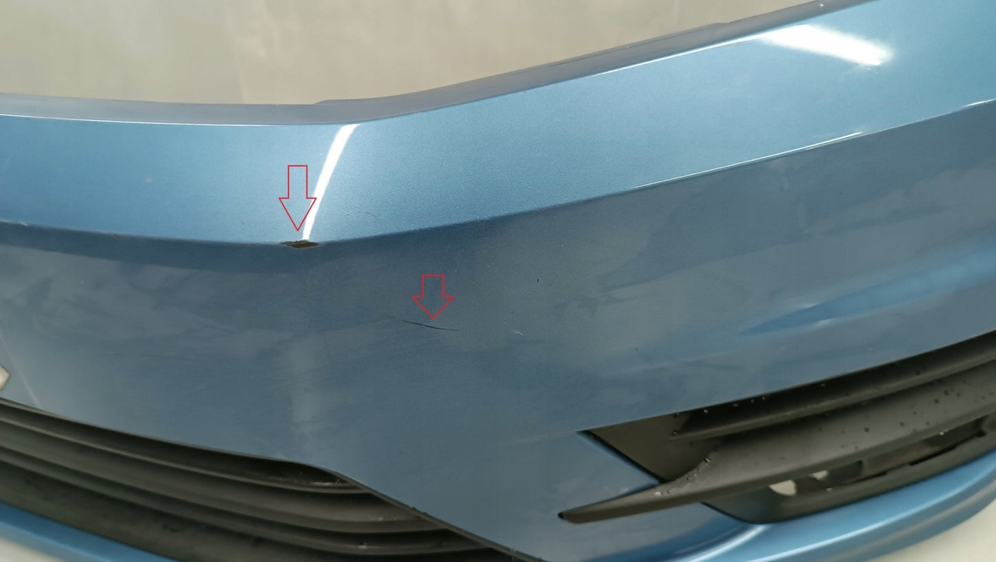 Front Bumper for VW Caddy 2K5 III Second Facelift 2015-2020 / with Fog Lights + Mounting Clips