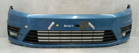 Front Bumper for VW Caddy 2K5 III Second Facelift 2015-2020 / with Fog Lights + Mounting Clips