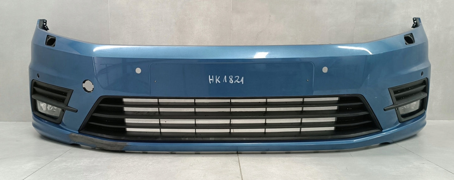 Front Bumper for VW Caddy 2K5 III Second Facelift 2015-2020 / With Fog Lights / With Brackets