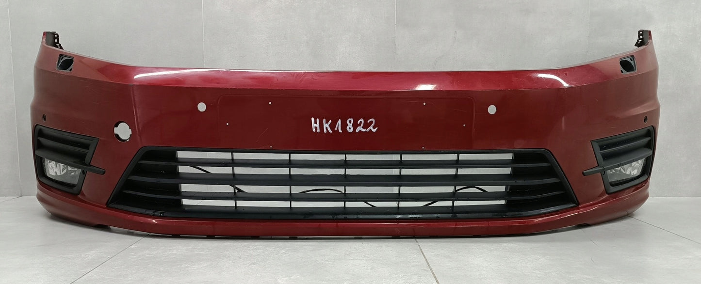 Front Bumper for VW Caddy 2K5 III 2nd Facelift 15-20 / + Fog Lights + Wiring