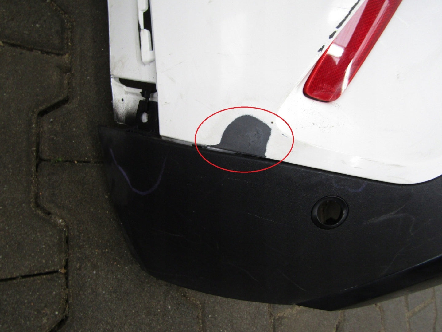 Rear bumper Opel Mokka II B 20-