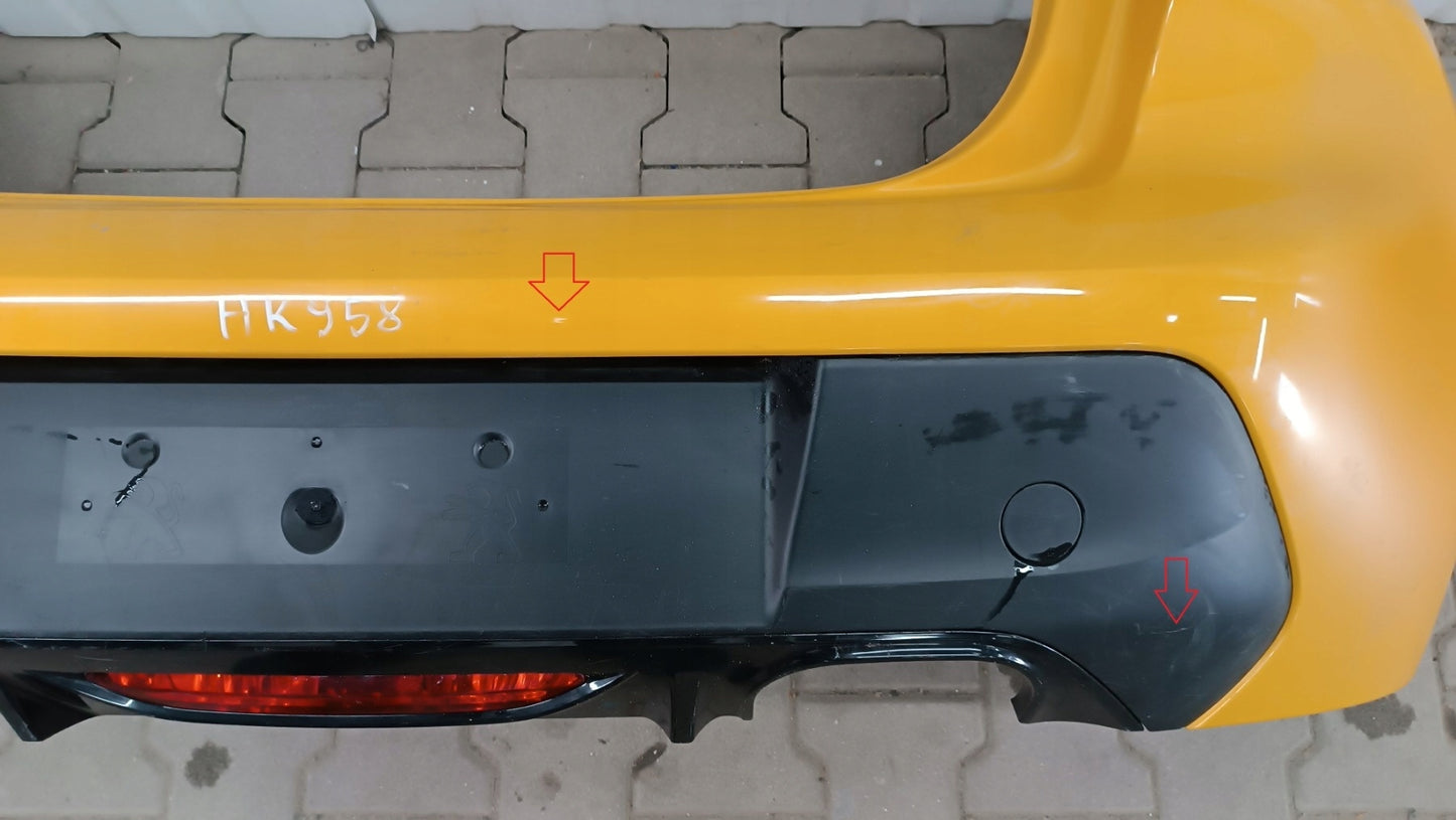 Rear Bumper for Peugeot 208 II (2019-) with 4 PDC