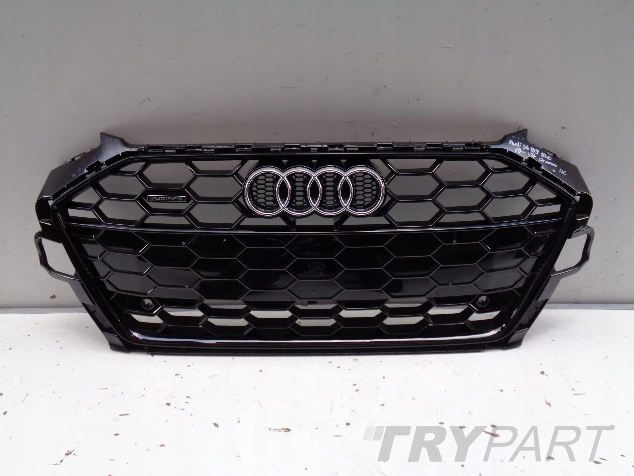 AUDI A4 B9 8W 8W0 19- LIFT S-LINE S4 BLACK GRILLE