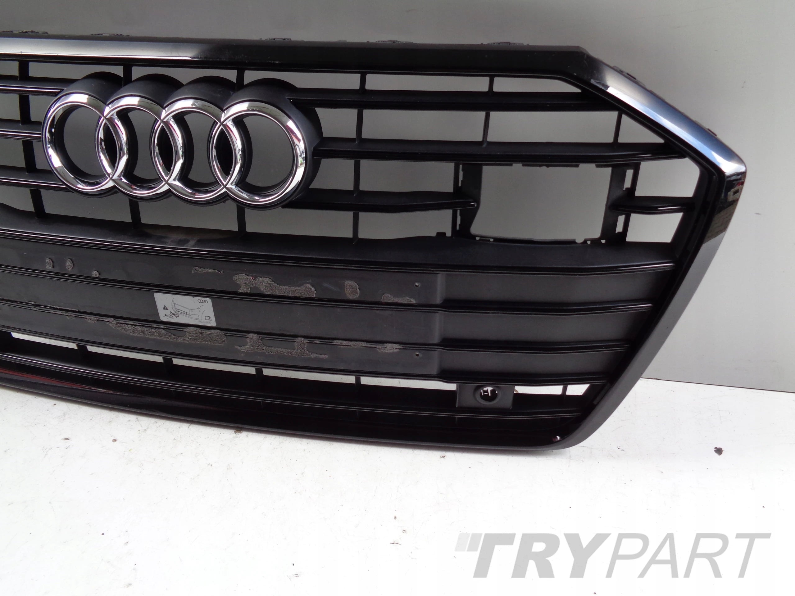 AUDI A6 C8 4K 4K0 18- BLACK GRILLE RADIATOR GRILL COVER