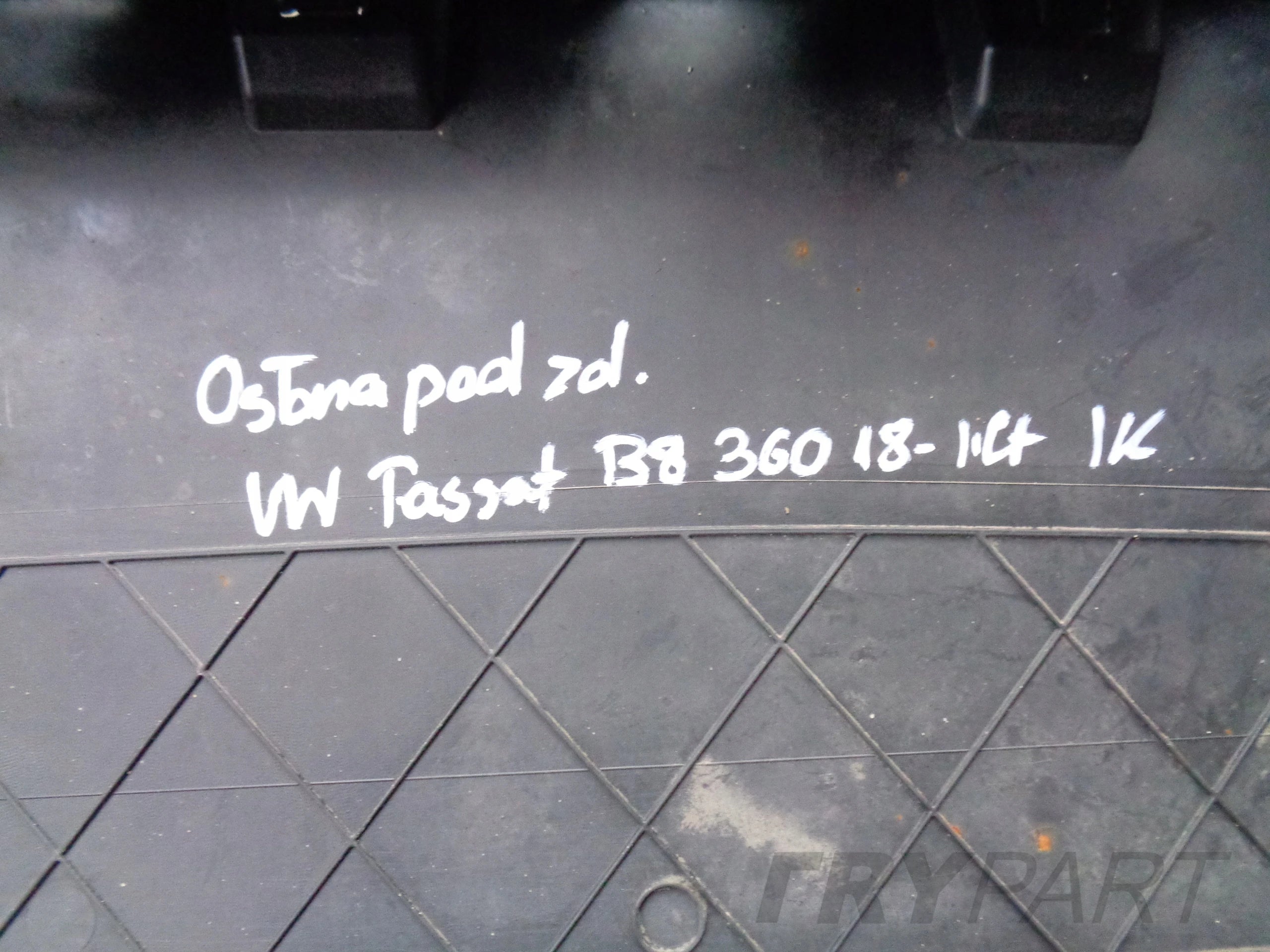 BUMPER SPLITTER VW PASSAT B8 3G 18- FACELIFT