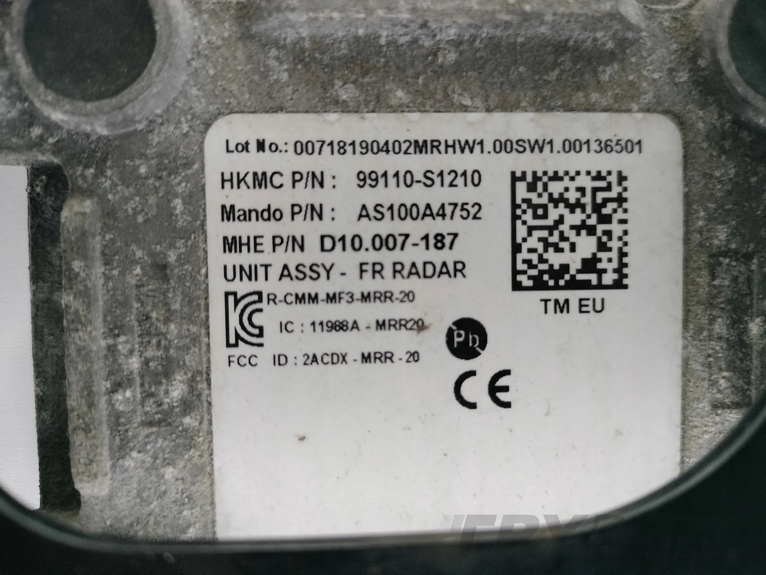 DISTRONIC ACC RADAR HYUNDAI SANTA FE IV 18- 99110-S1210