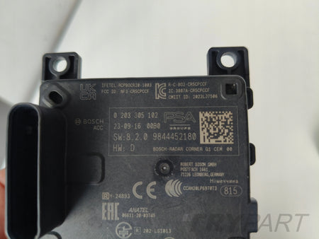 DISTRONIC ACC RADAR SENSOR PEUGEOT 9844452180