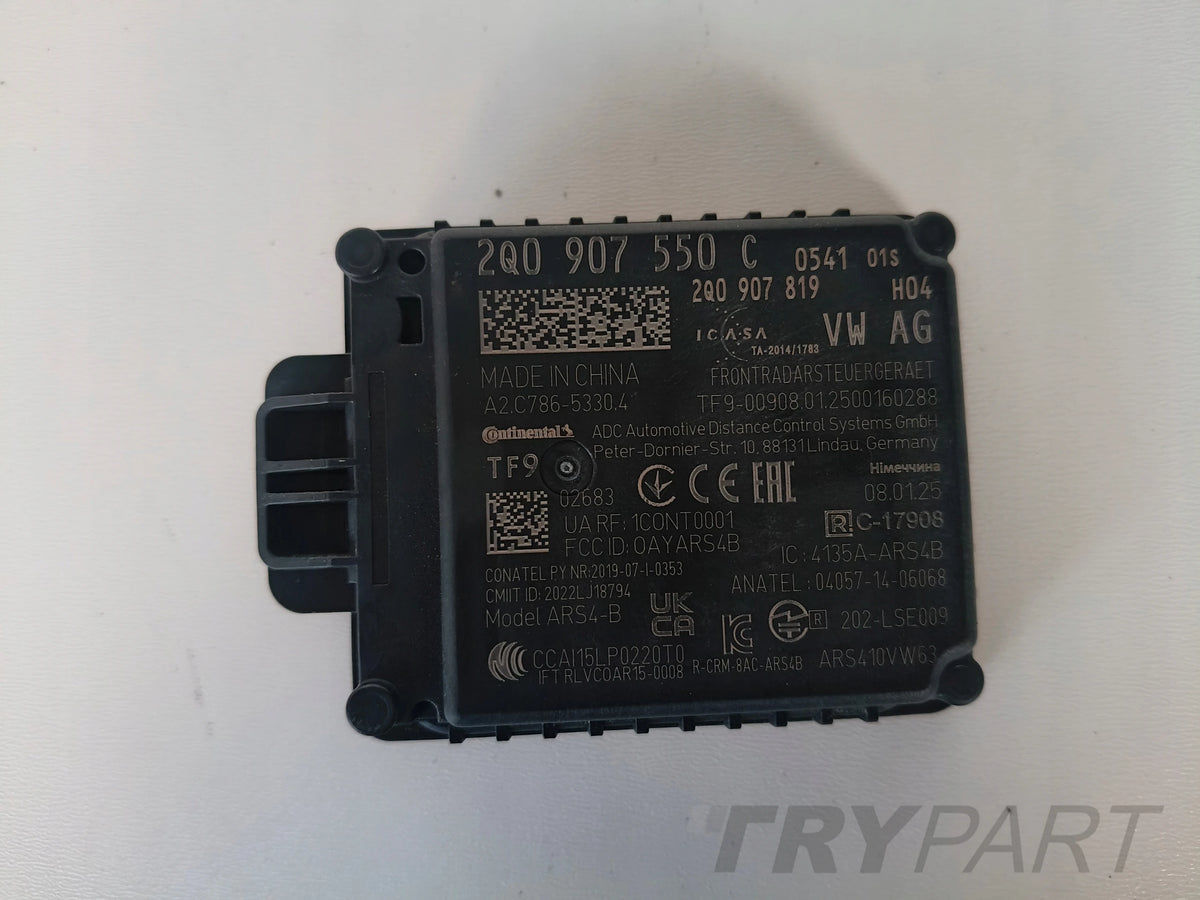 DISTRONIC ACC RADAR SENSOR VW AUDI SEAT SKODA 2Q0907550C