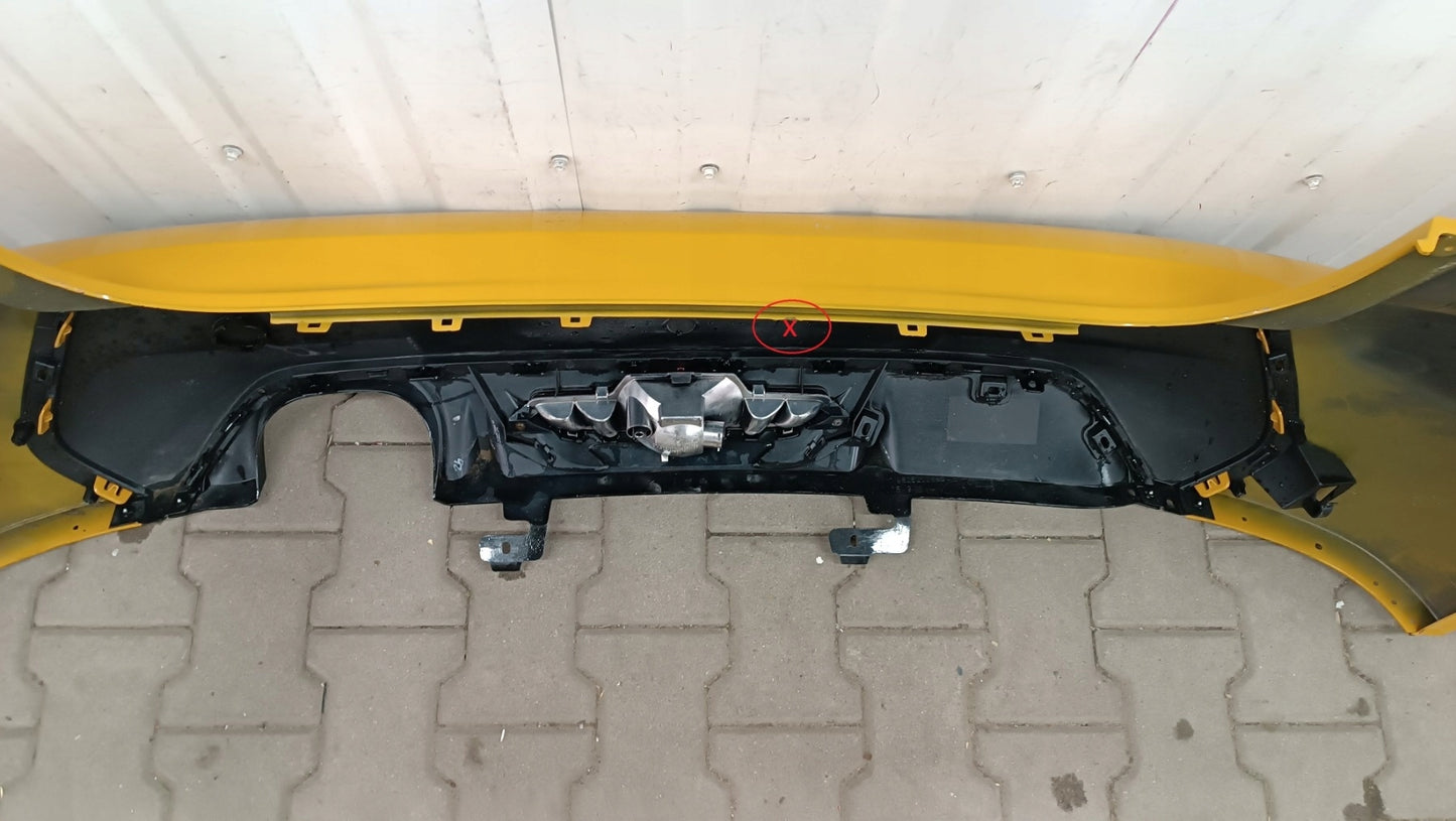 Rear Bumper for Peugeot 208 II (2019-) with 4 PDC
