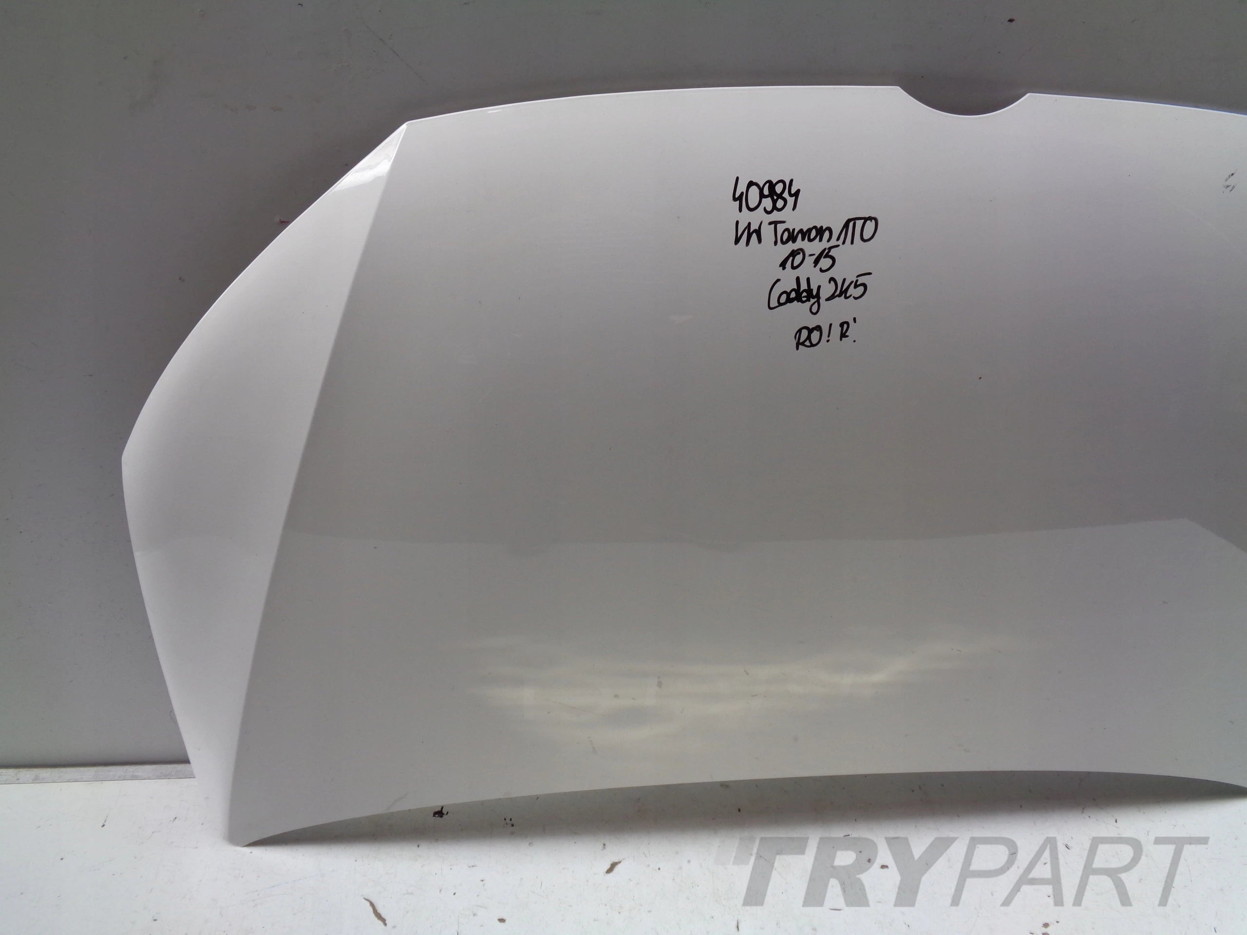 ENGINE HOOD BONNET VW TOURAN 1T 1T0 10-15 CADDY 2K5 NR 40984
