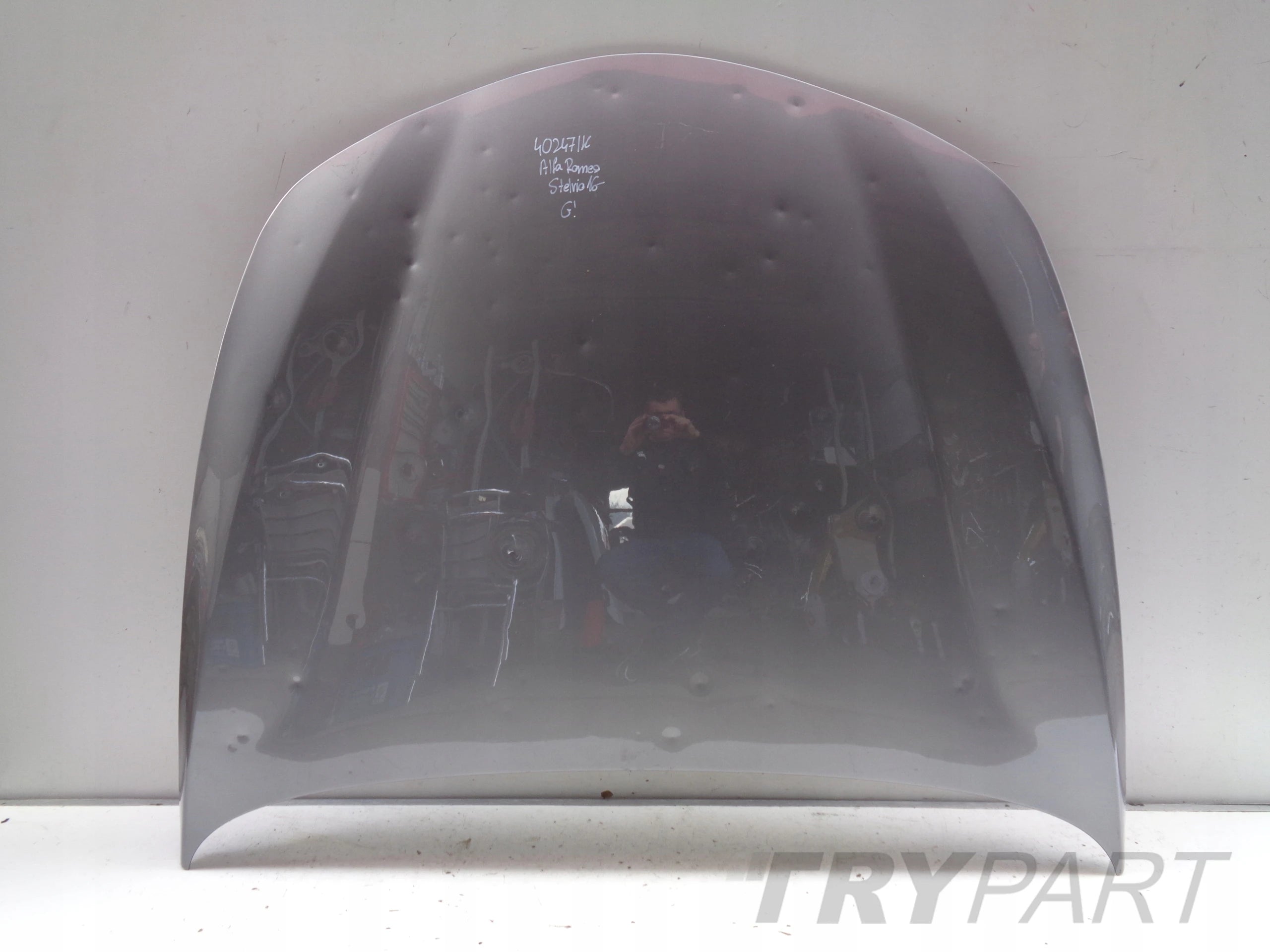 ENGINE HOOD COVER ALFA ROMEO STELVIO 16- NR 40247 G!