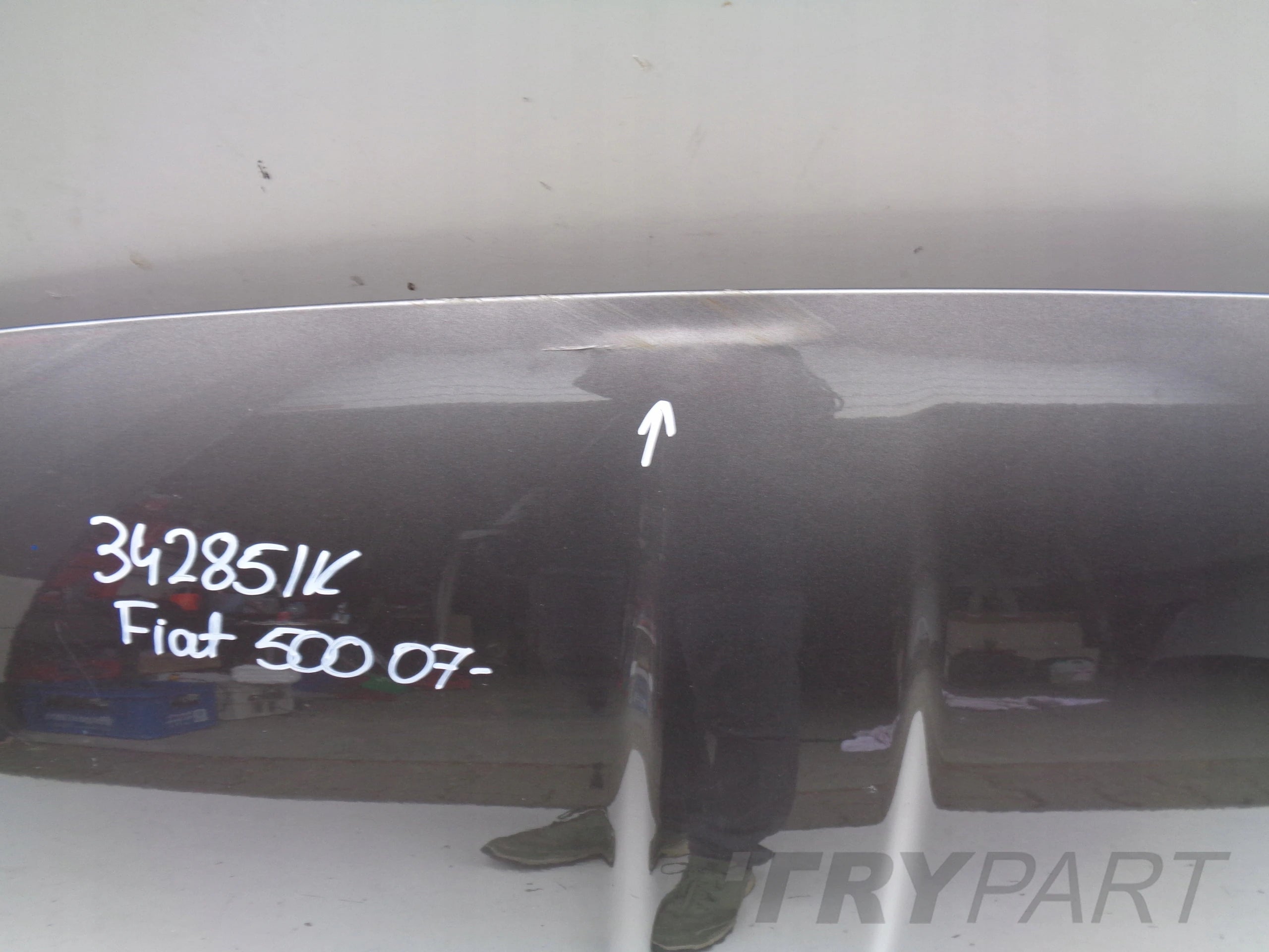 ENGINE HOOD COVER FOR FIAT 500 07- NO. 34285
