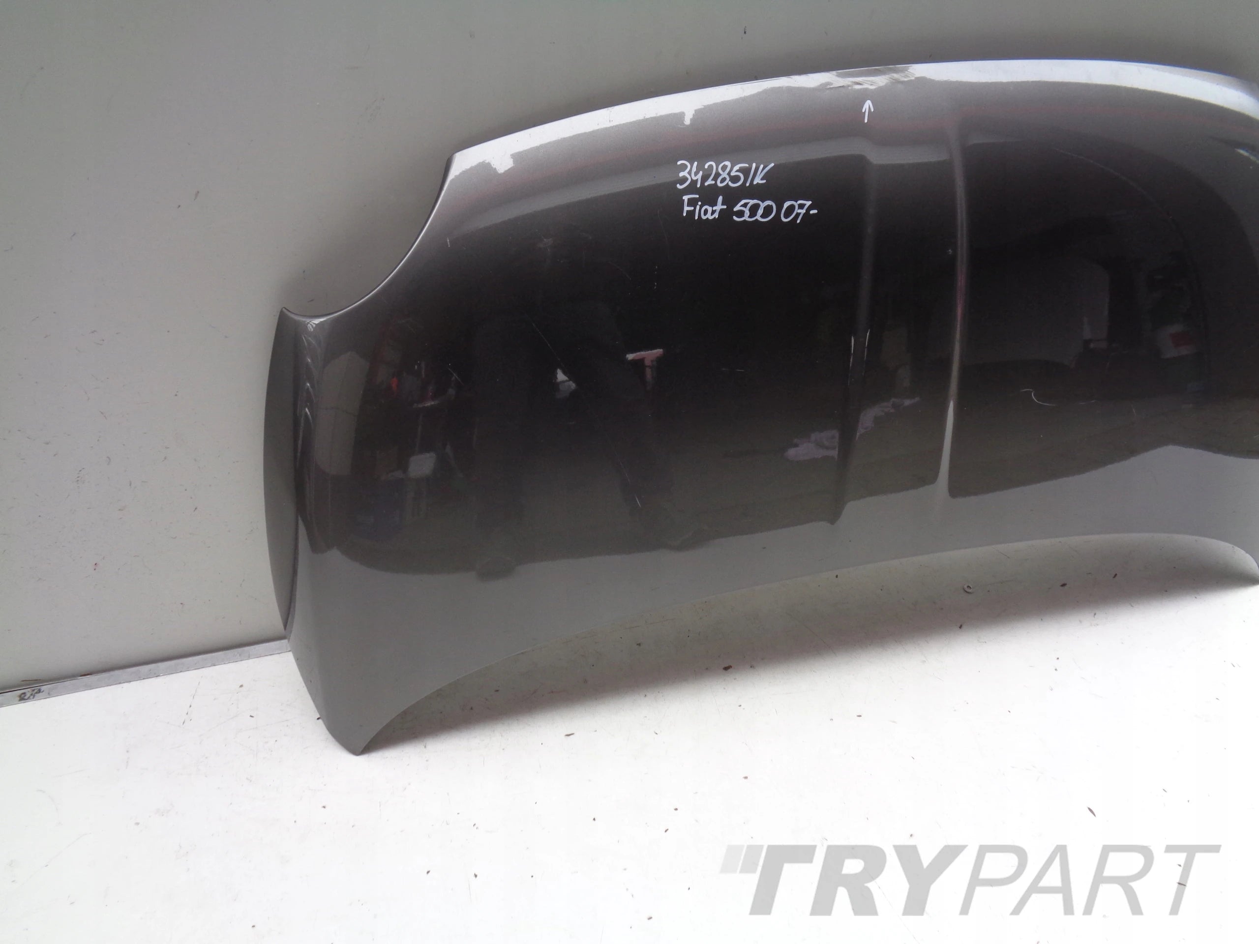 ENGINE HOOD COVER FOR FIAT 500 07- NO. 34285