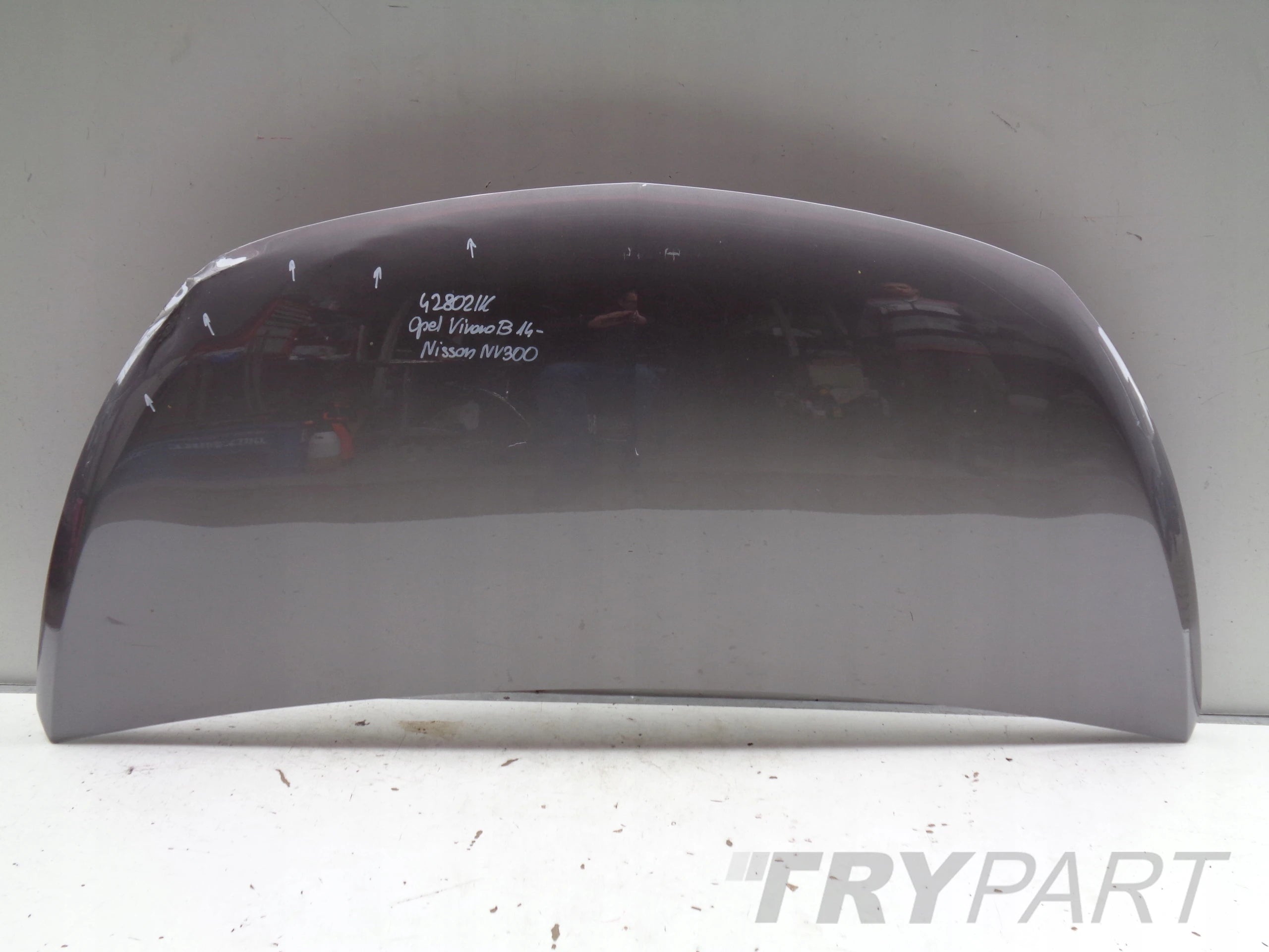 ENGINE HOOD COVER OPEL VIVARO B 14- NISSAN NV300 NO. 42802