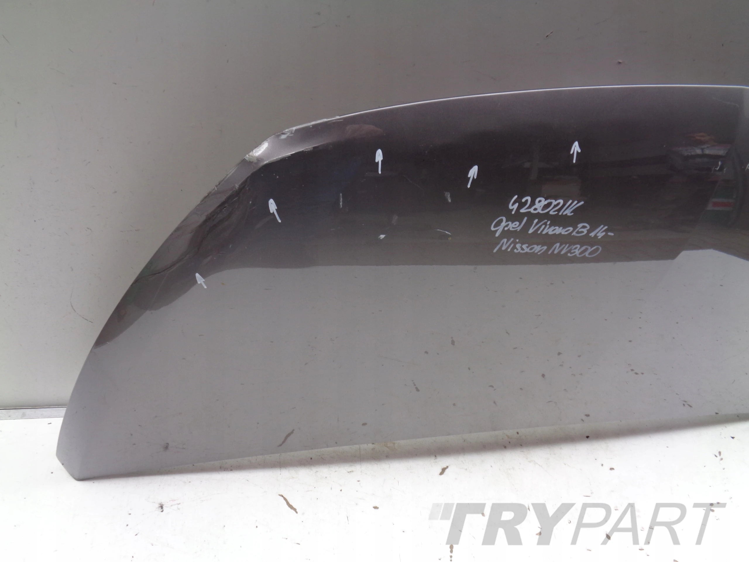 ENGINE HOOD COVER OPEL VIVARO B 14- NISSAN NV300 NO. 42802