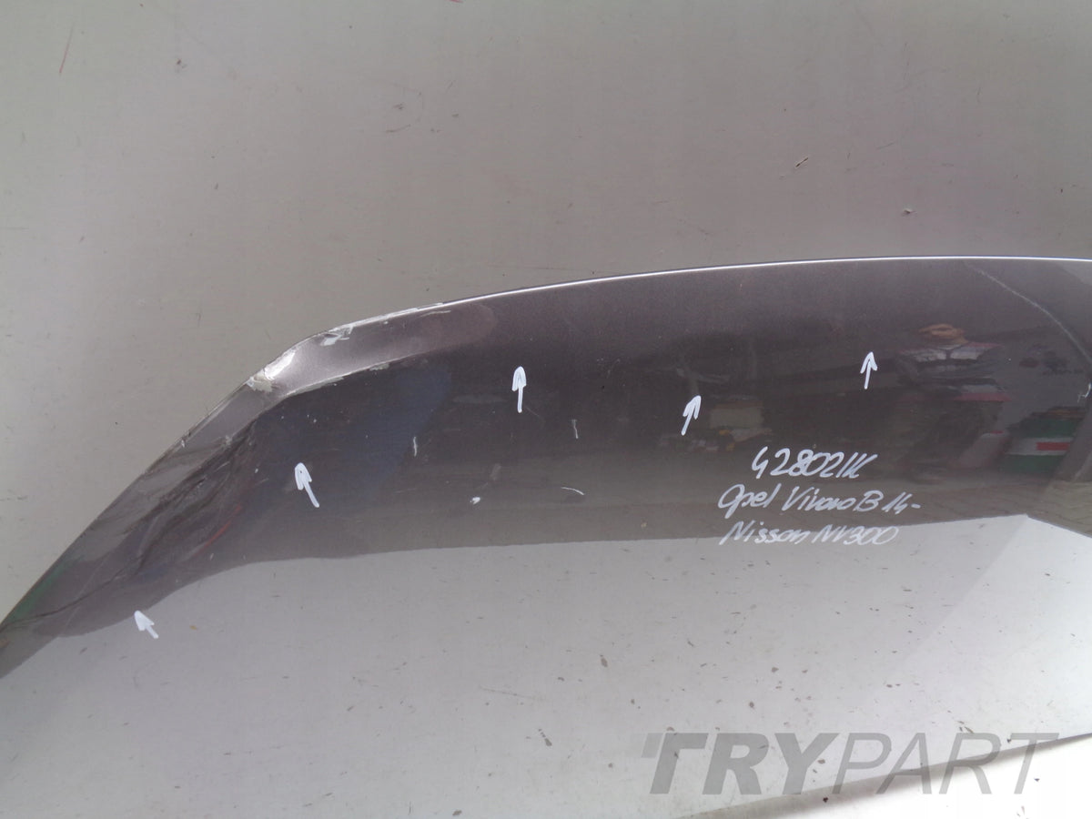 ENGINE HOOD COVER OPEL VIVARO B 14- NISSAN NV300 NO. 42802
