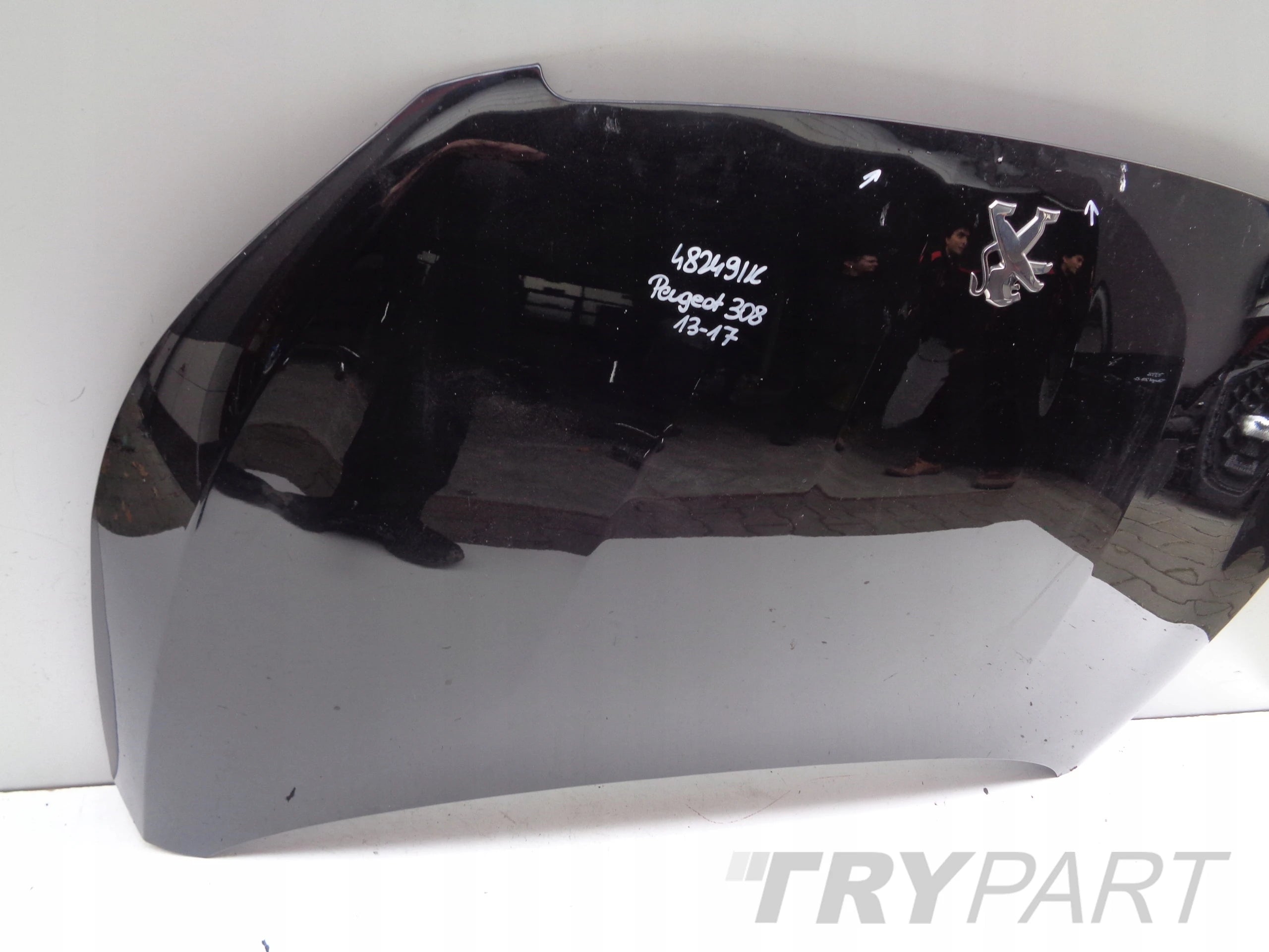 ENGINE HOOD COVER PEUGEOT 308 II T9 13-17 NO. 48249