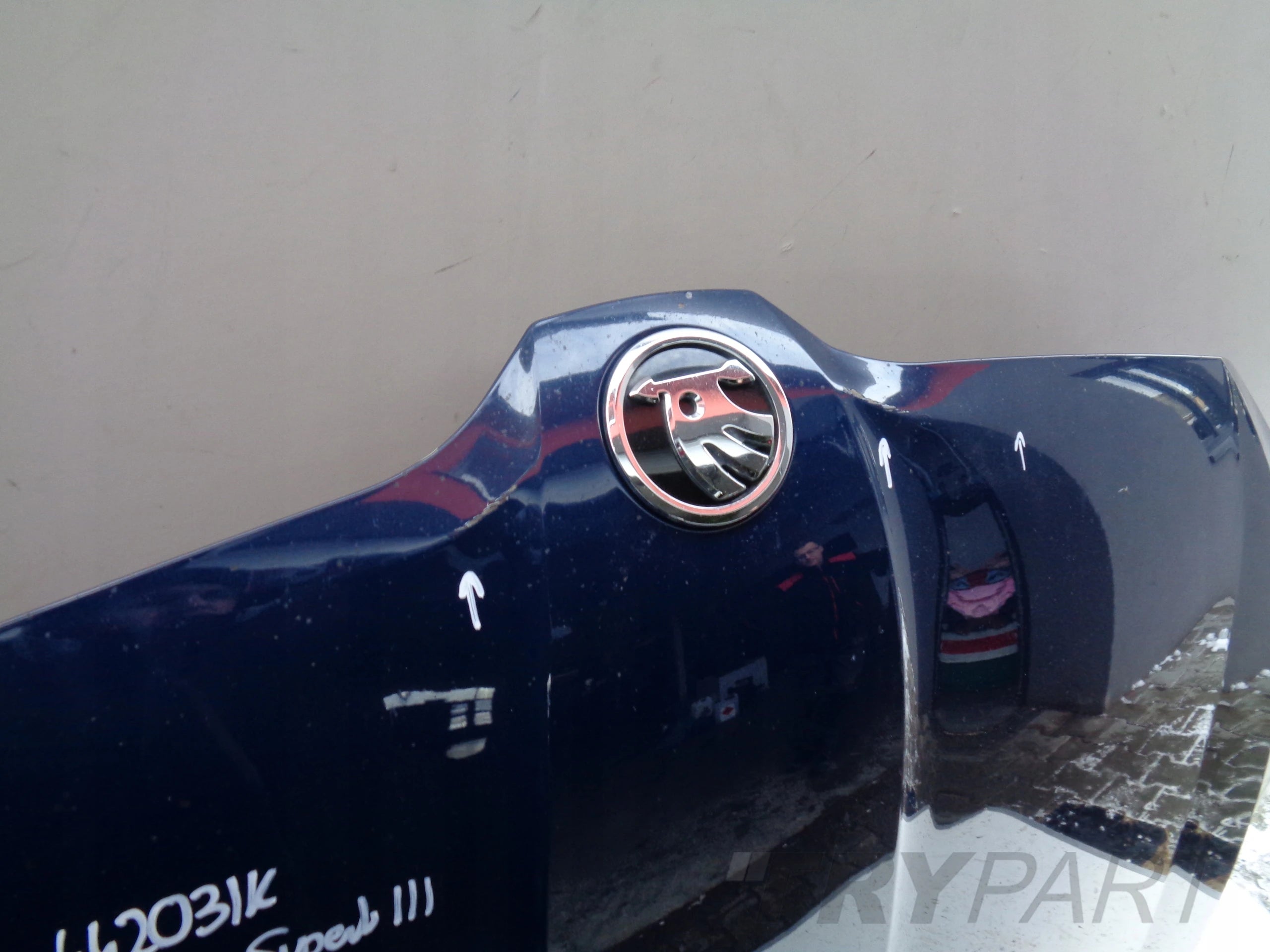 ENGINE HOOD COVER SKODA SUPERB III 3 3V 3V0 15- NO. 44203