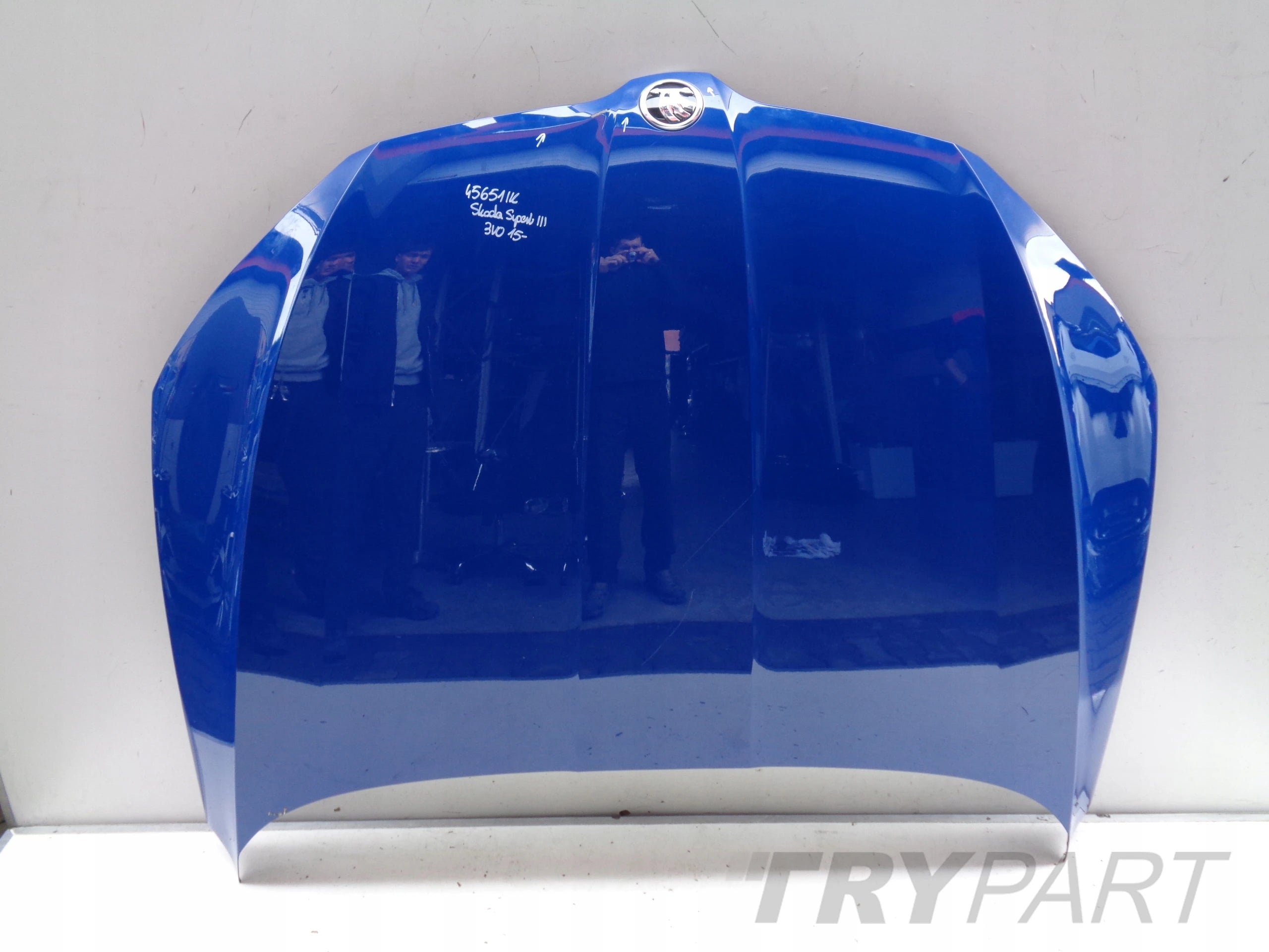 ENGINE HOOD COVER SKODA SUPERB III 3 3V 3V0 15- NO. 45651