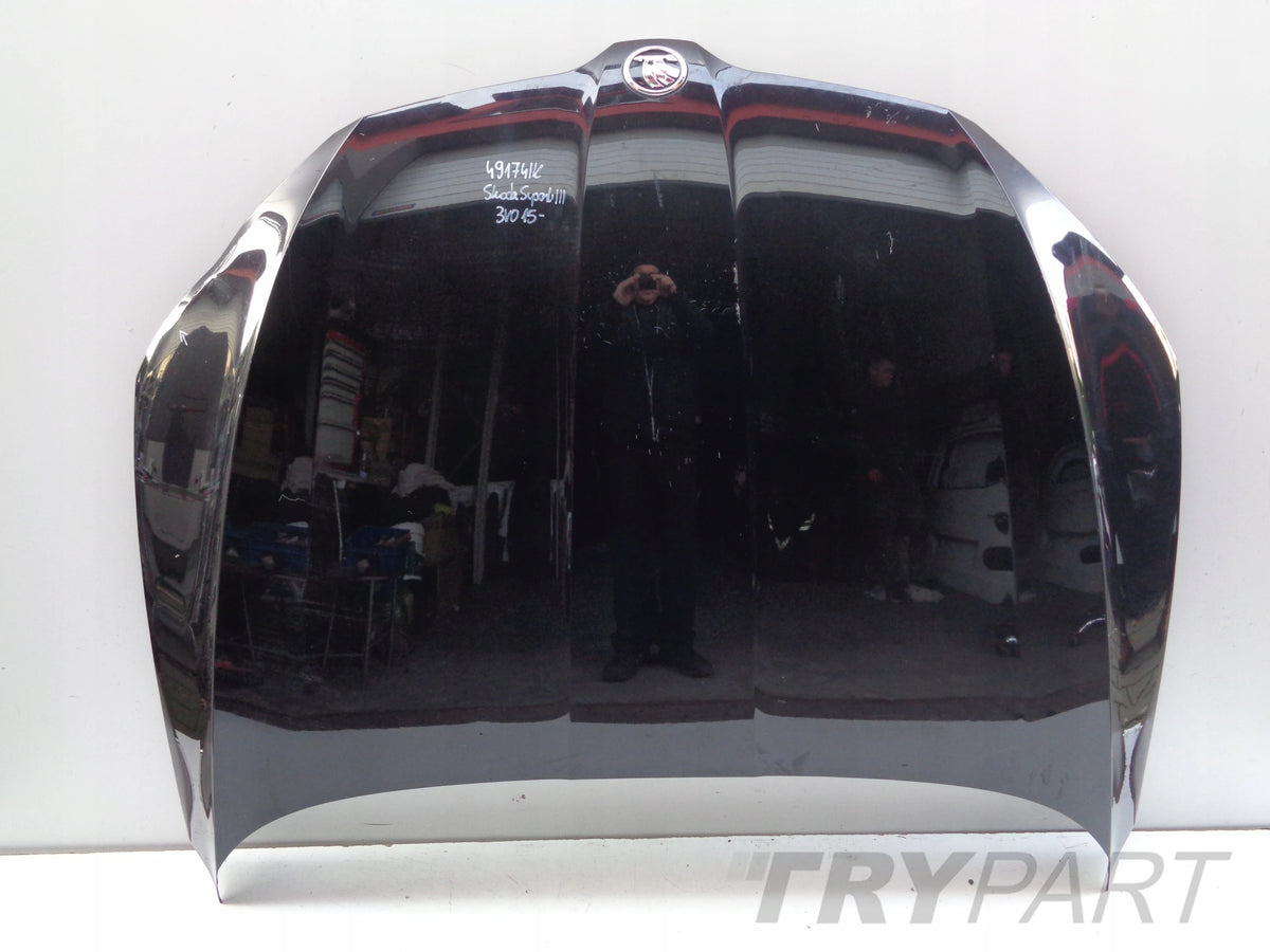 ENGINE HOOD COVER SKODA SUPERB III 3 3V 3V0 15- NO. 49174