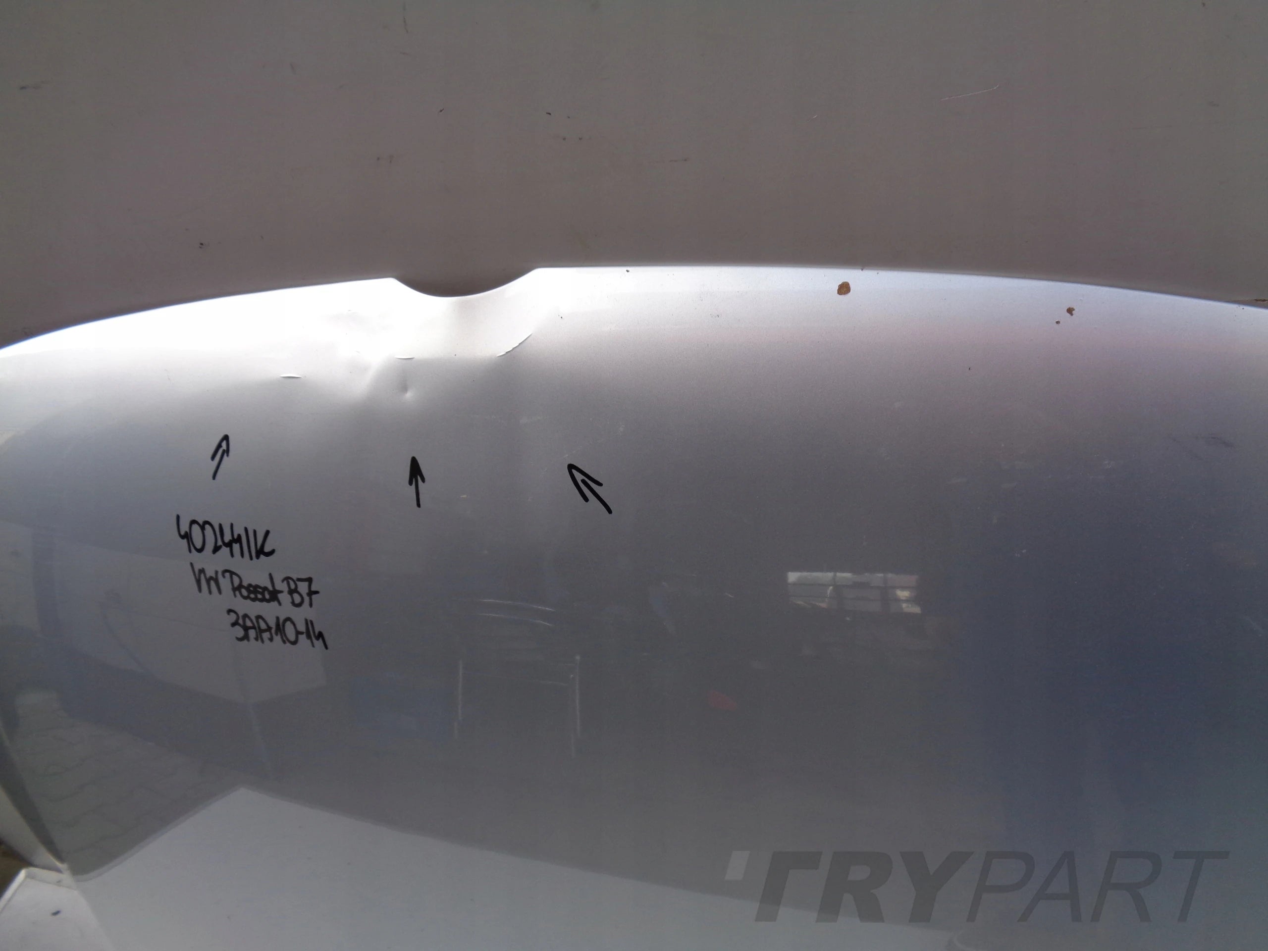 ENGINE HOOD COVER VW PASSAT B7 3AA 10-14 NR 40244
