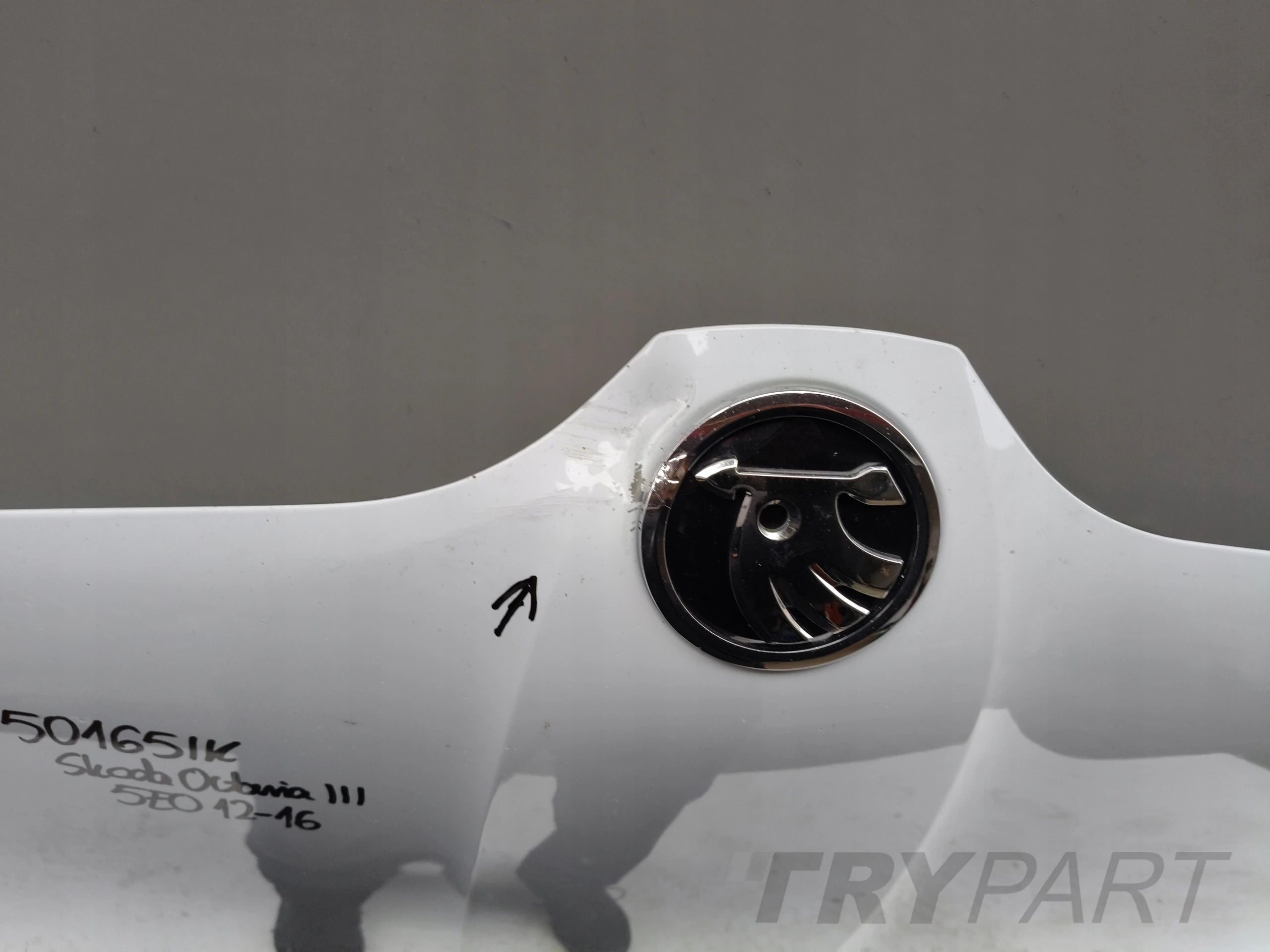 ENGINE HOOD MASK SKODA OCTAVIA III 3 5E 5E0 12-16 NO. 50165