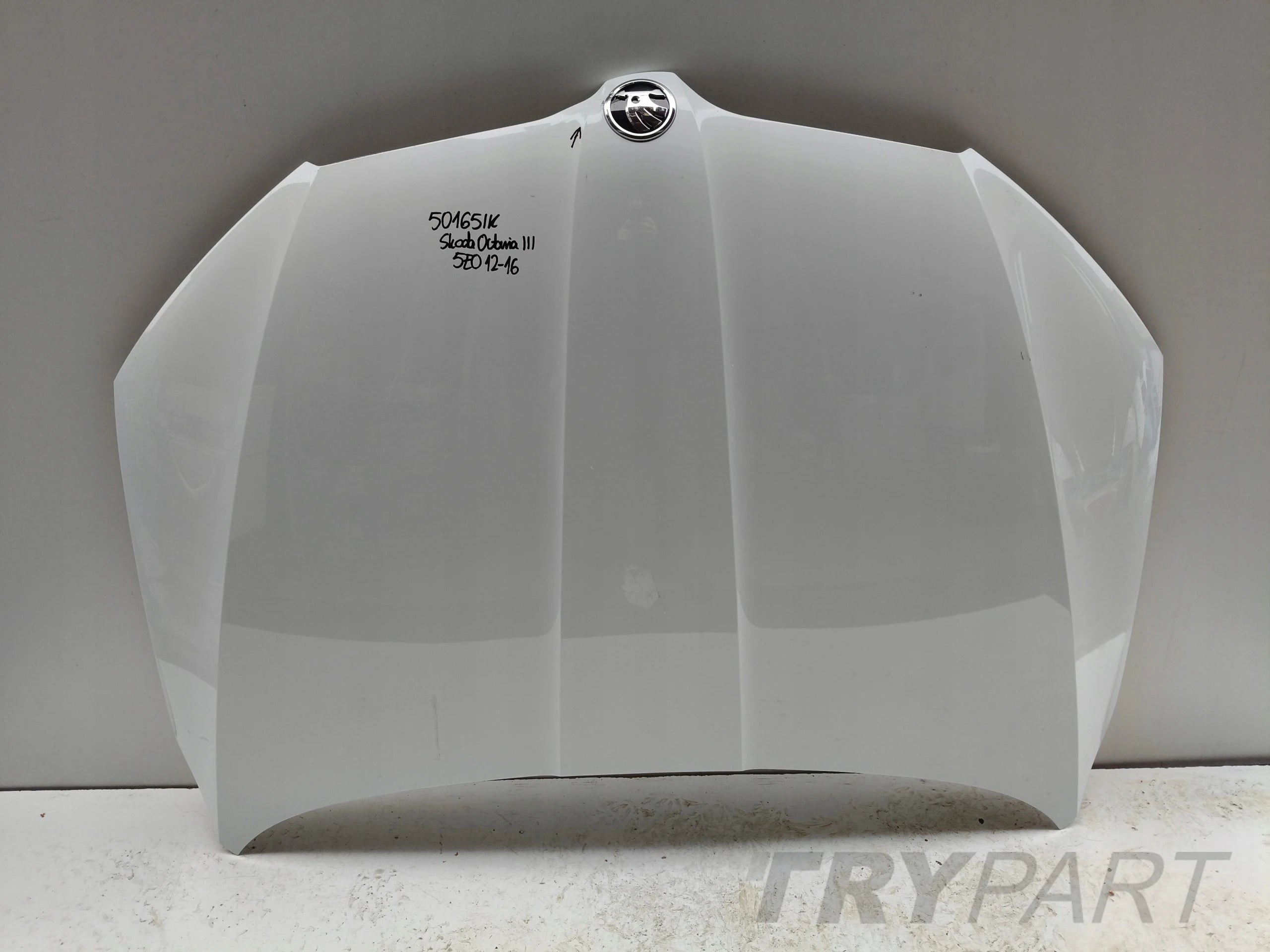 ENGINE HOOD MASK SKODA OCTAVIA III 3 5E 5E0 12-16 NO. 50165