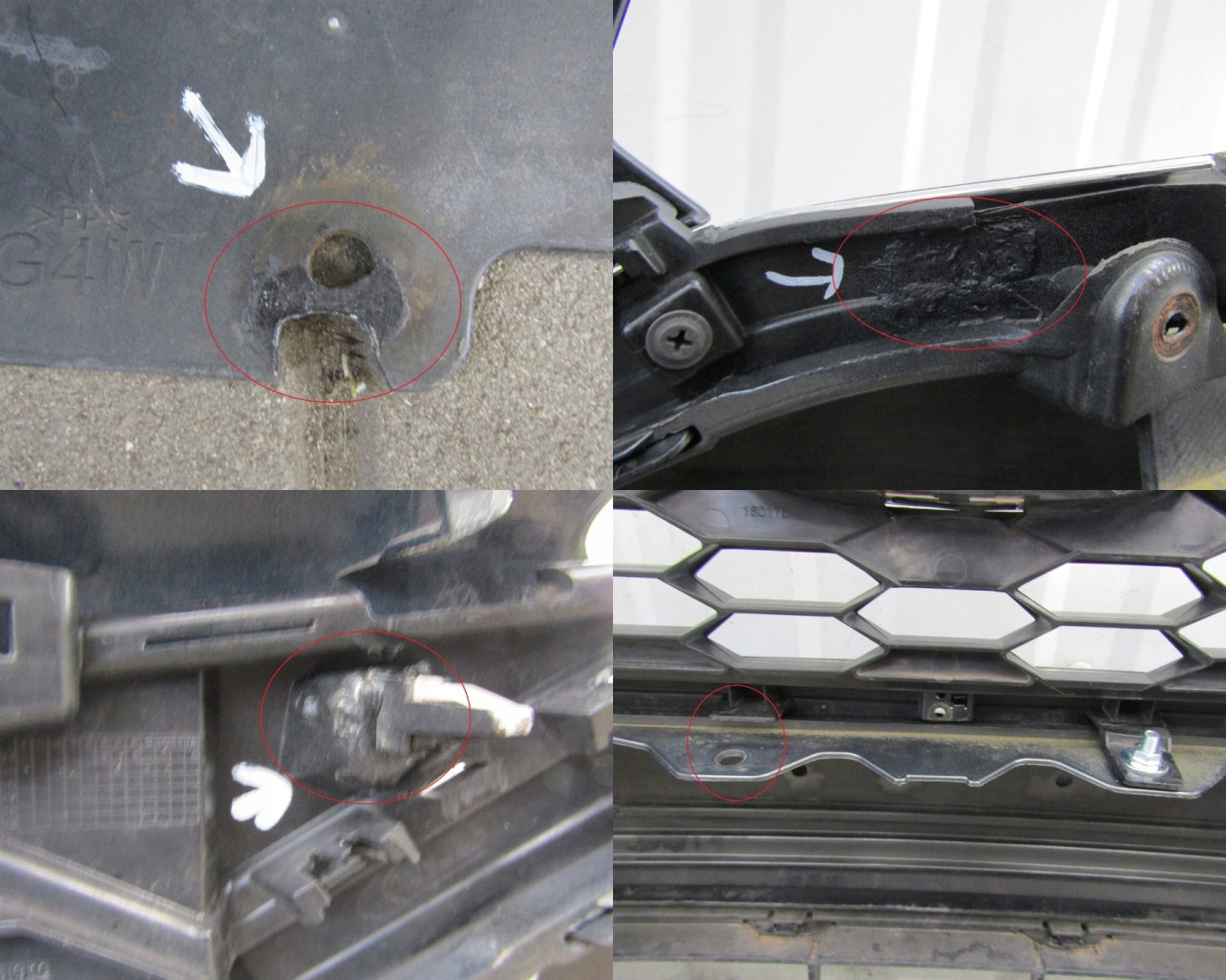 Front Bumper for Honda CR-V IV 4 Facelift 2014-2018