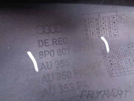 FRONT BUMPER AUDI A3 8P 8P0 08-12 NO. 49096