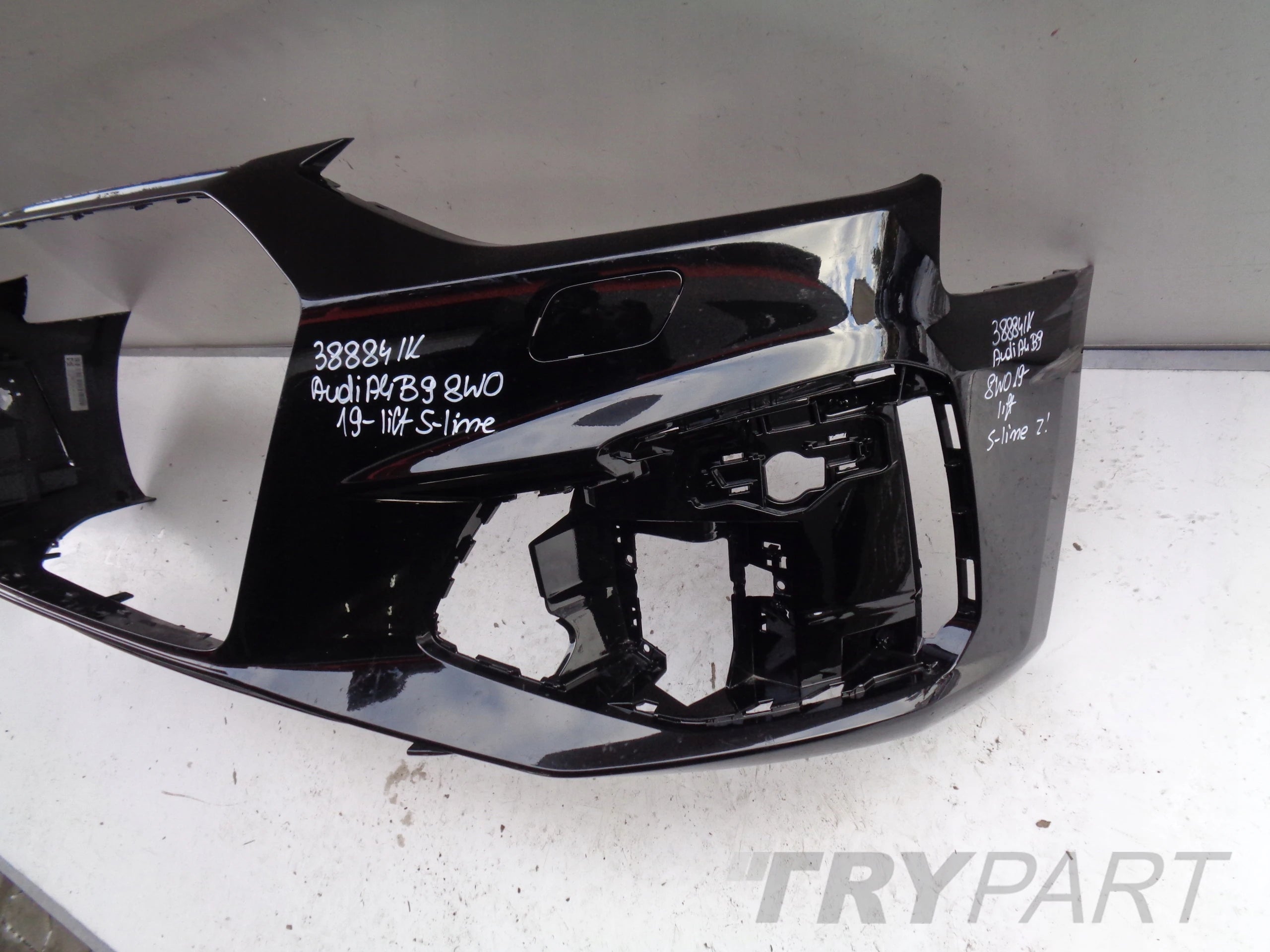 FRONT BUMPER AUDI A4 B9 8W 8W0 19- FACELIFT S-LINE NO. 38884