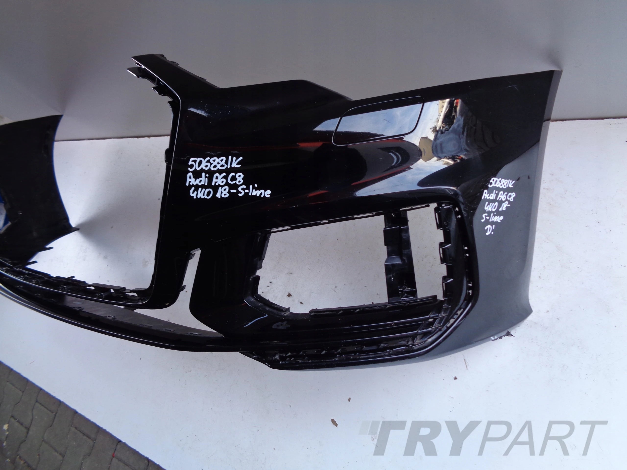 FRONT BUMPER AUDI A6 C8 4K 4K0 18- S-LINE NO. 50688