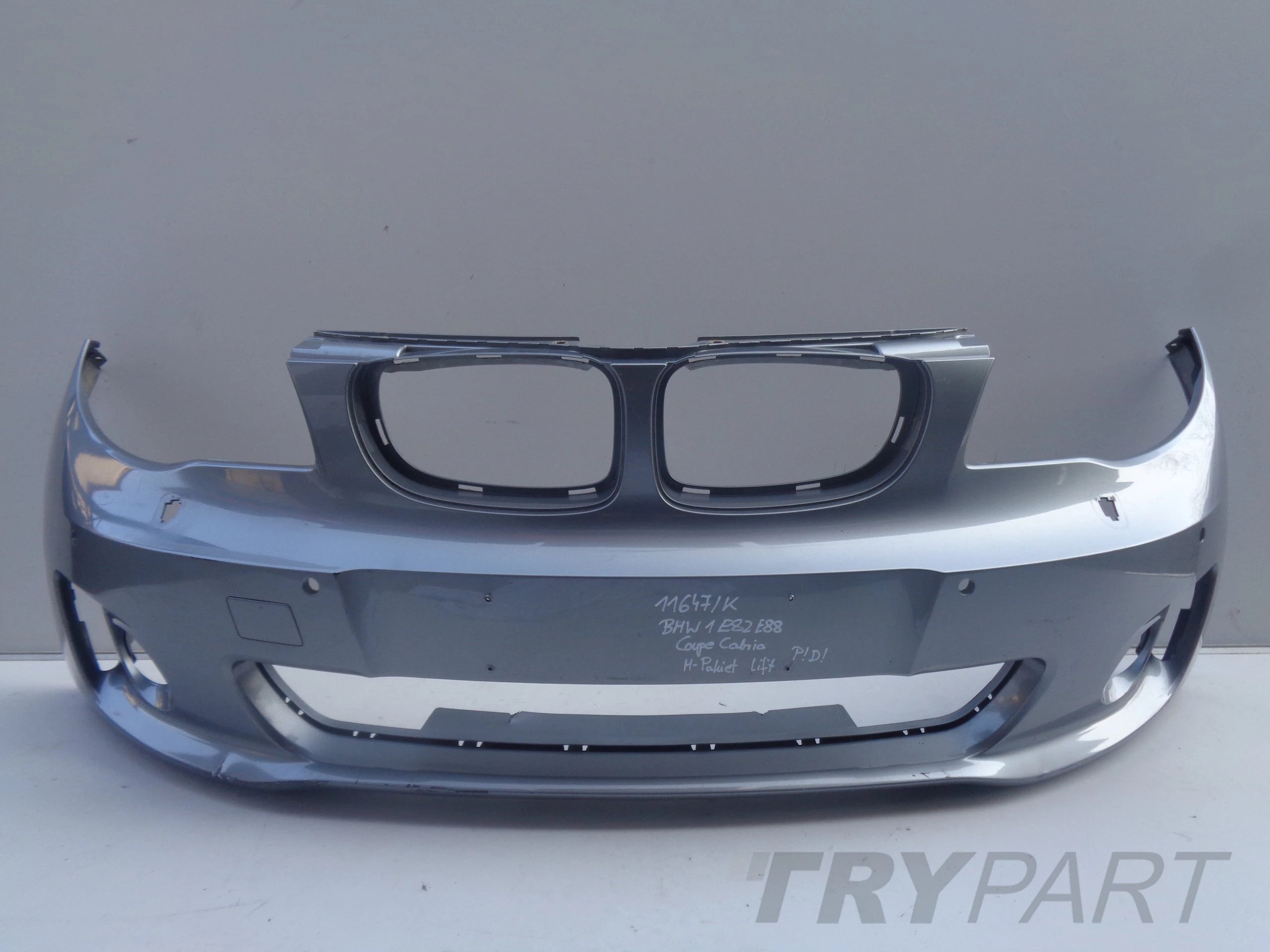 FRONT BUMPER BMW 1 E82 88 COUPE CONVERTIBLE M-PACKAGE