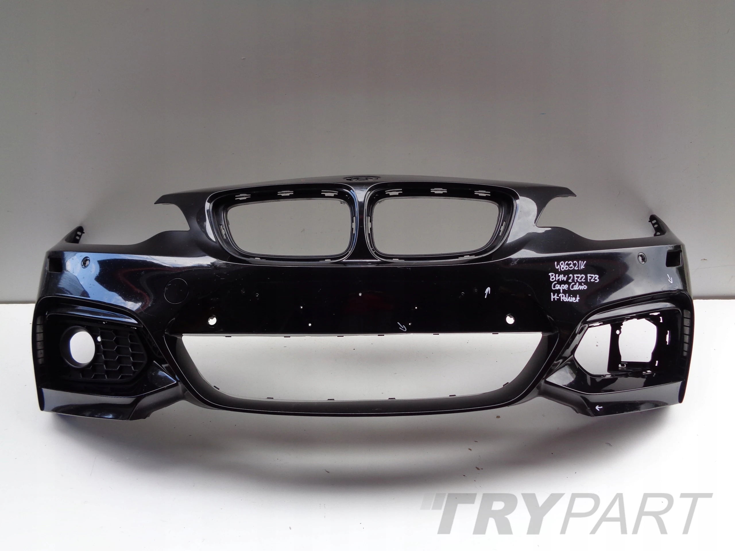 FRONT BUMPER BMW 2 F22 F23 COUPE CONVERTIBLE M-PACKAGE NO. 48632