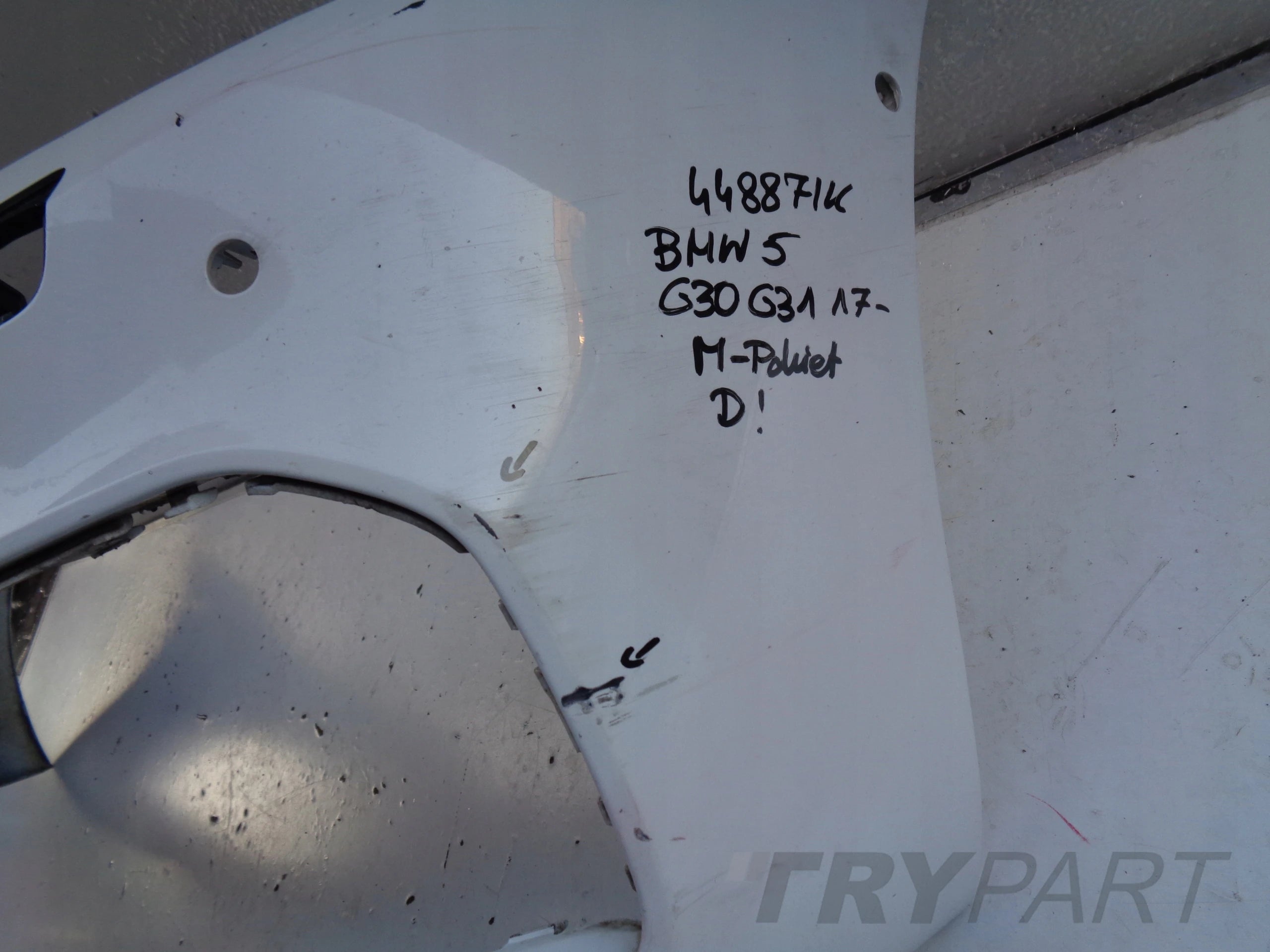 FRONT BUMPER BMW 5 G30 G31 17- M-PACKAGE NO 44887