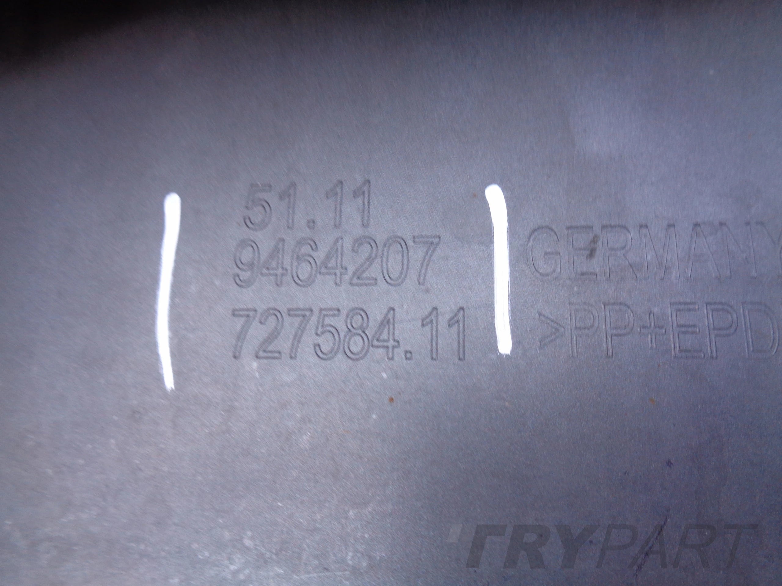 FRONT BUMPER BMW 5 G30 G31 LIFT NO. 42330