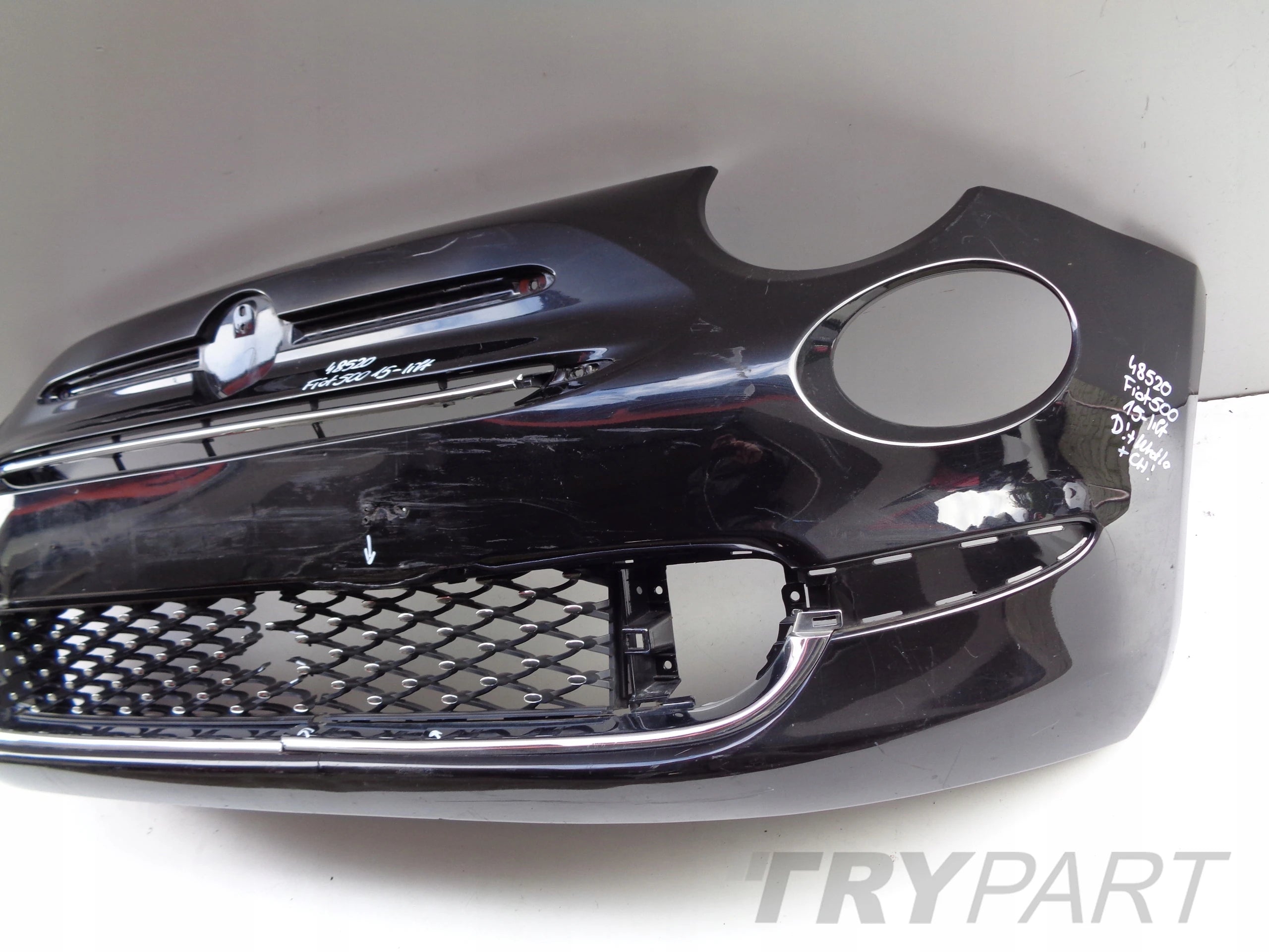 FRONT BUMPER FIAT 500 15- FACELIFT NO. 48520