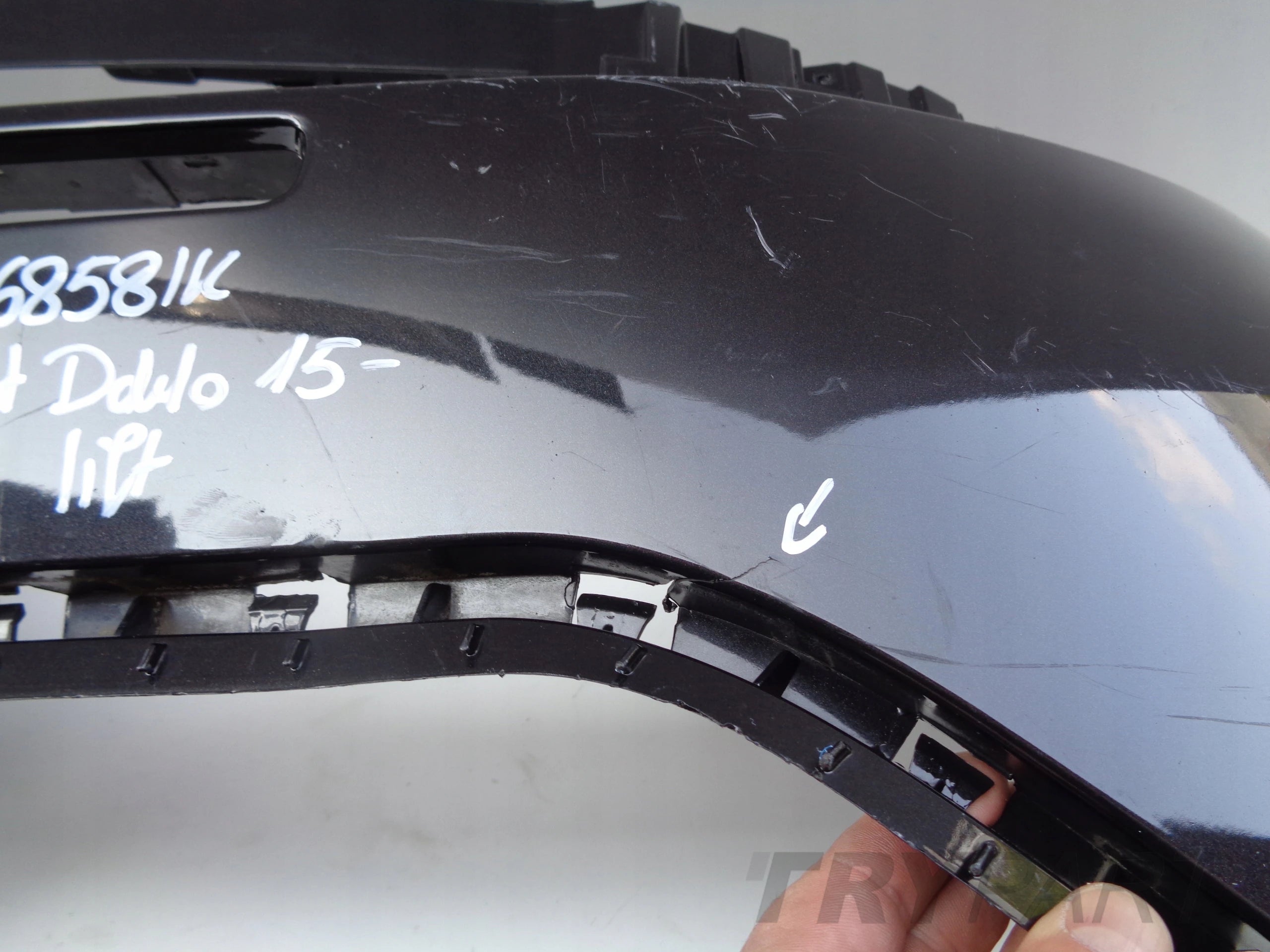 FRONT BUMPER FIAT DOBLO 15- FACELIFT NO 46858