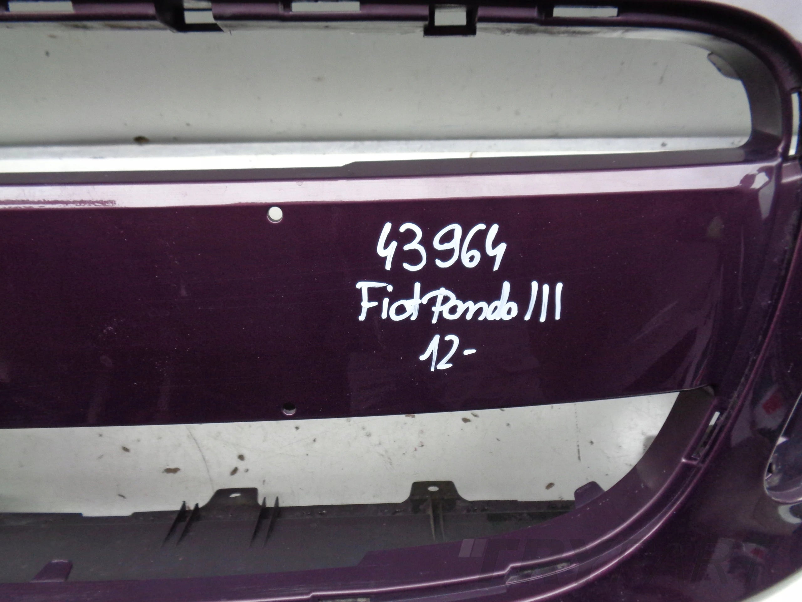 FRONT BUMPER FIAT PANDA III 12- NO. 43964