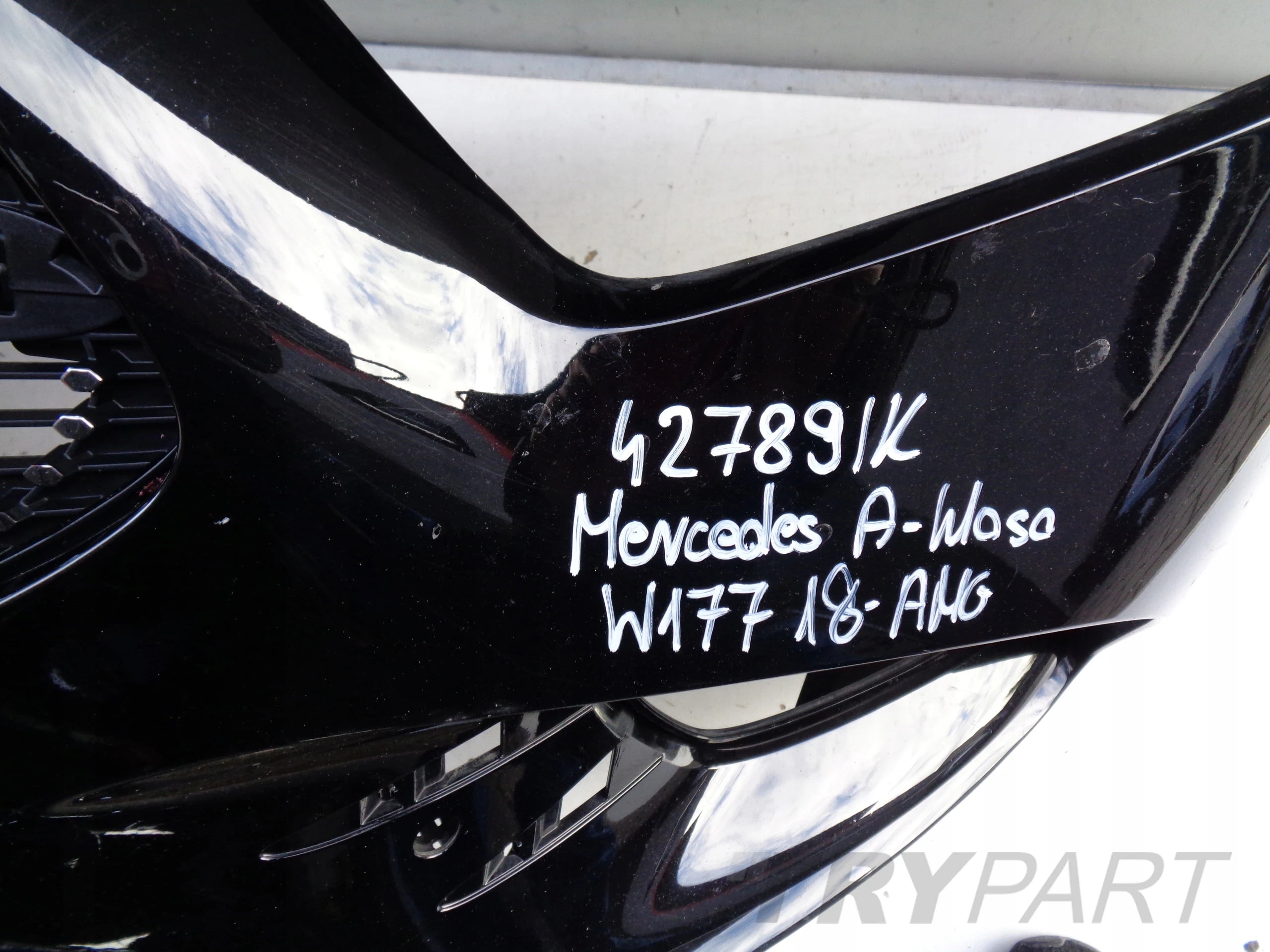 FRONT BUMPER FOR MERCEDES A-CLASS W177 18- AMG NO. 42789